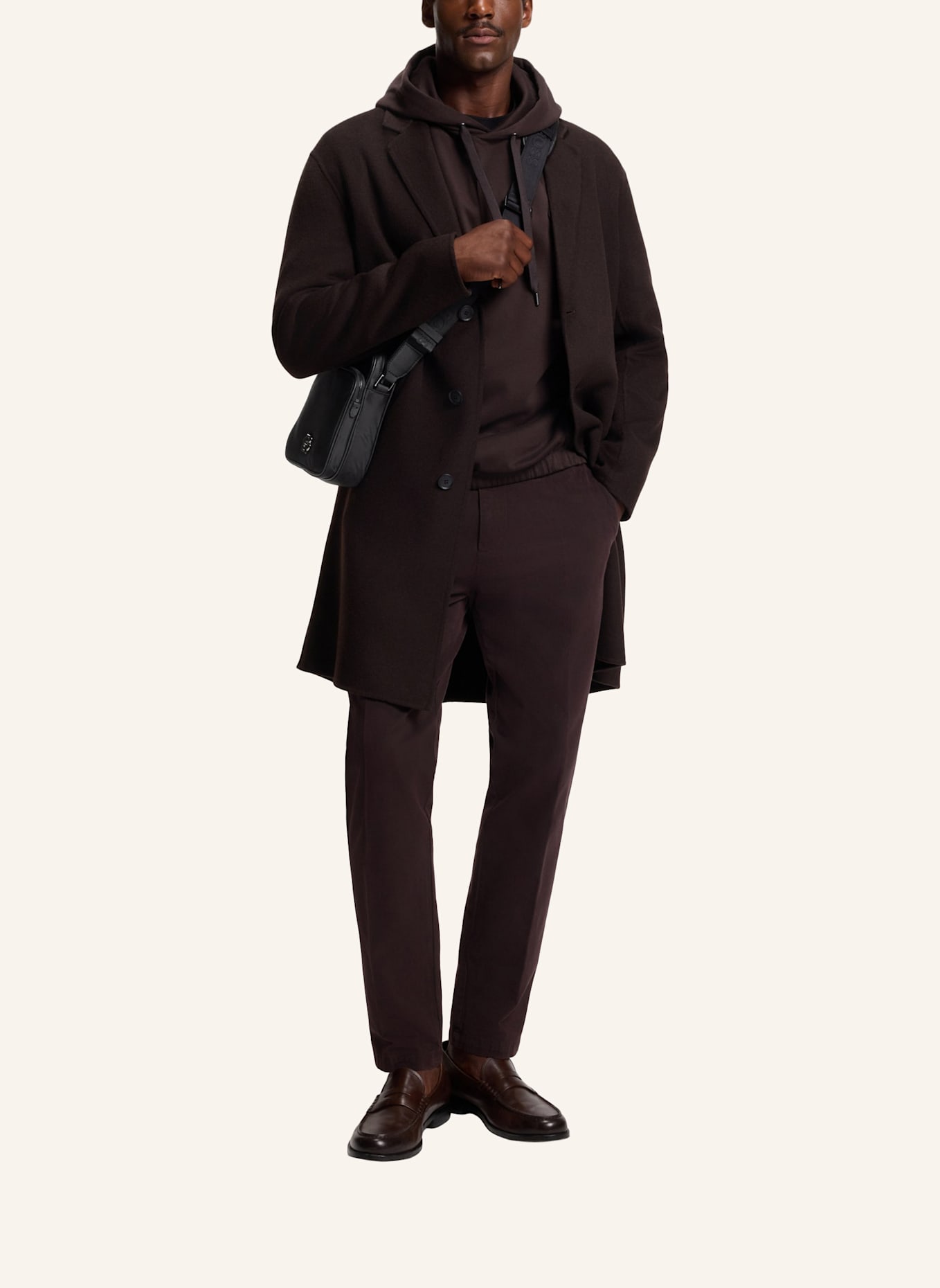 BOSS Reporter B_ICON_NS CROSSB: SCHWARZ