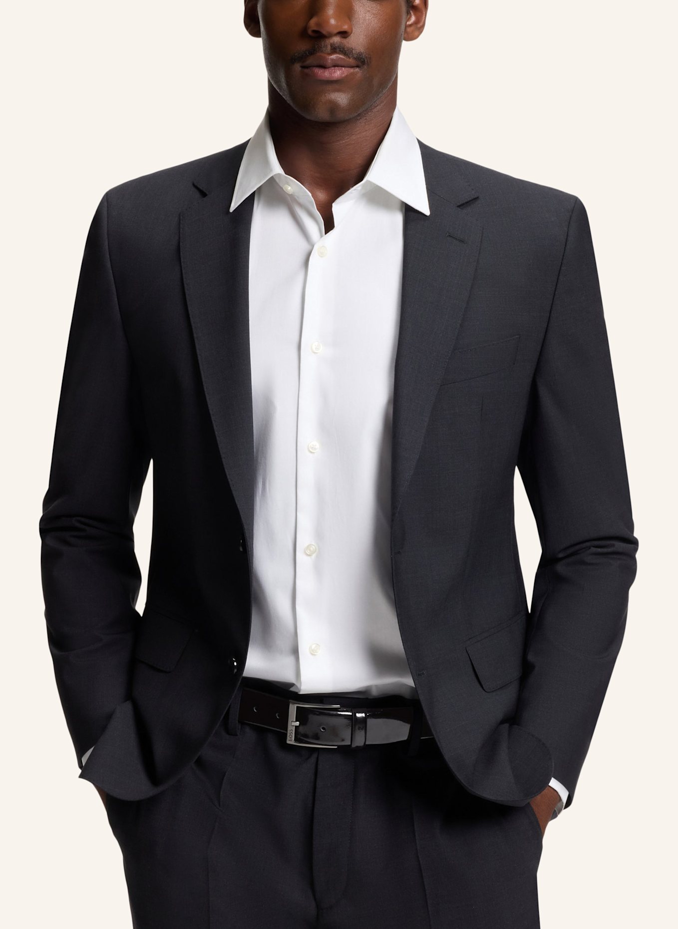 BOSS Business Gürtel ELLOY-PA_SZ35: SCHWARZ