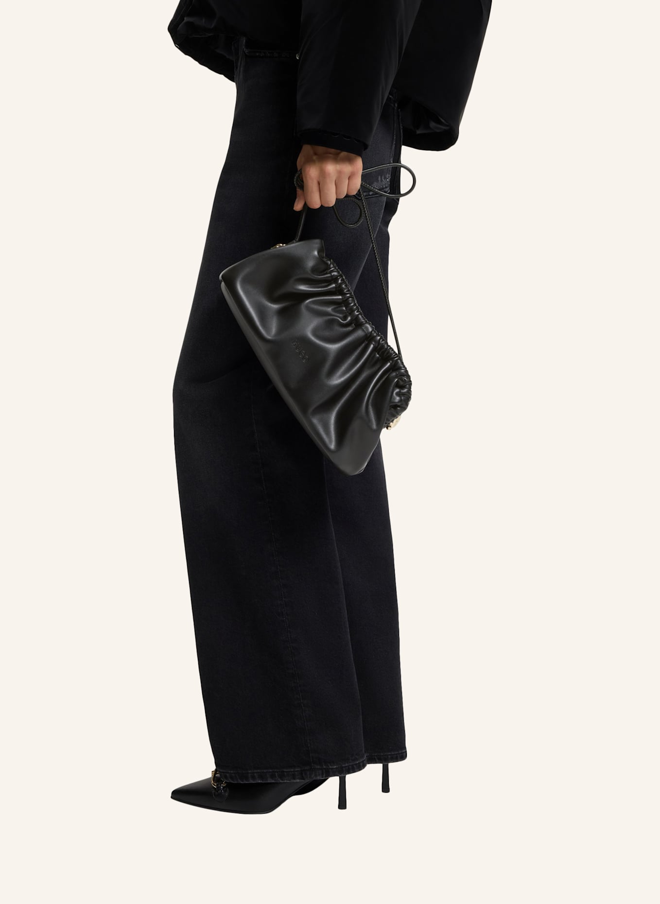 HUGO Clutch MILLIE_CLUTCH: SCHWARZ