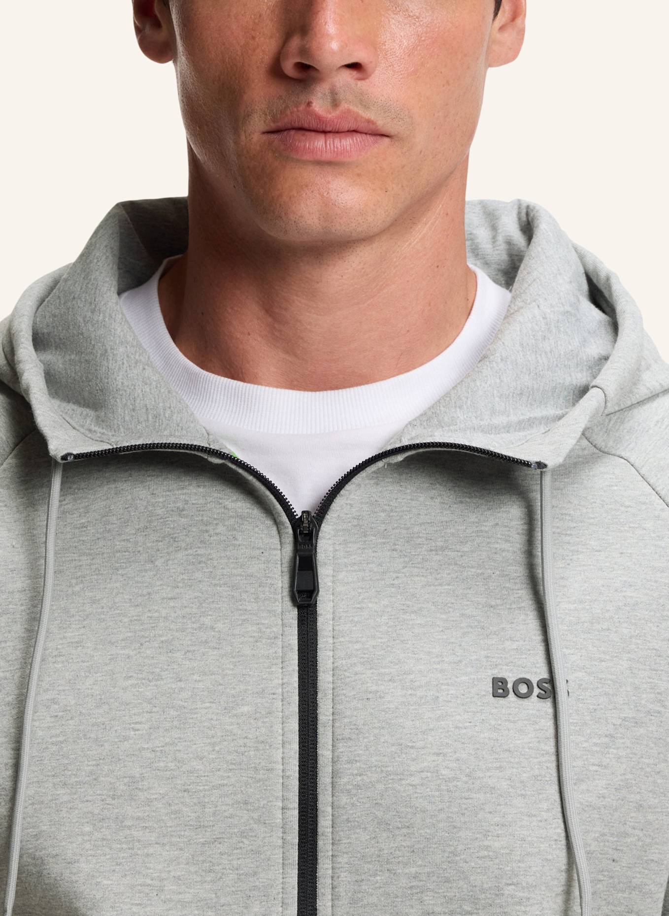 BOSS Sweatshirt TRACKSUIT SET_IN Regular Fit: SILBER