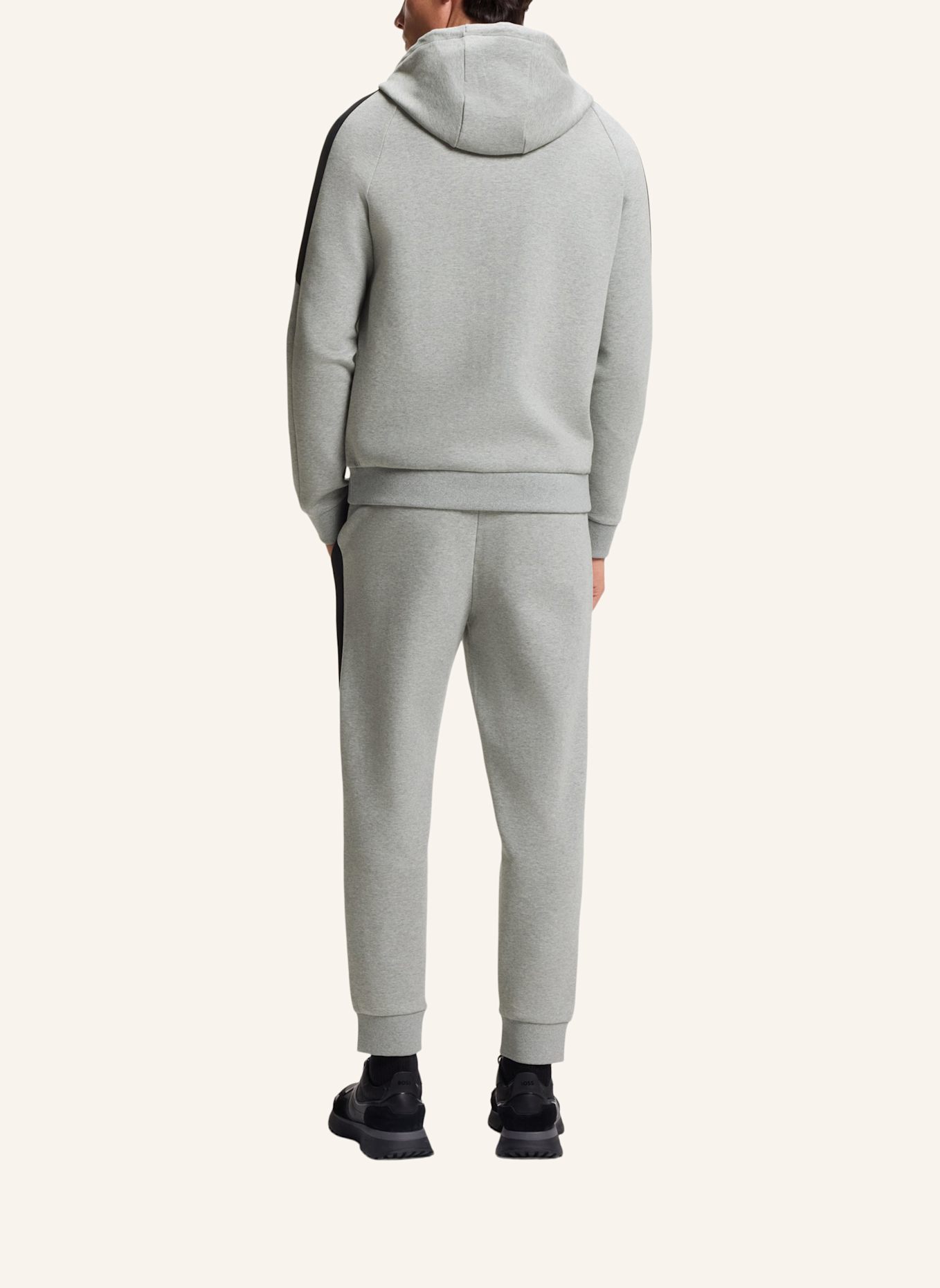 BOSS Sweatshirt TRACKSUIT SET_IN Regular Fit: SILBER