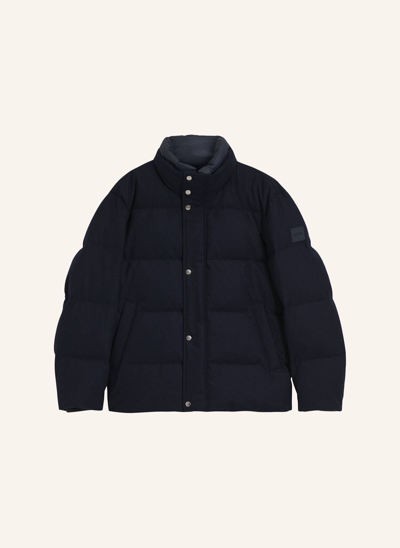 BOSS Daunenjacke P-DRADER: DUNKELBLAU