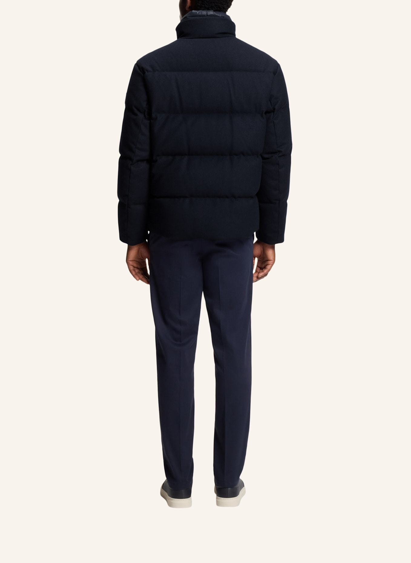 BOSS Daunenjacke P-DRADER: DUNKELBLAU