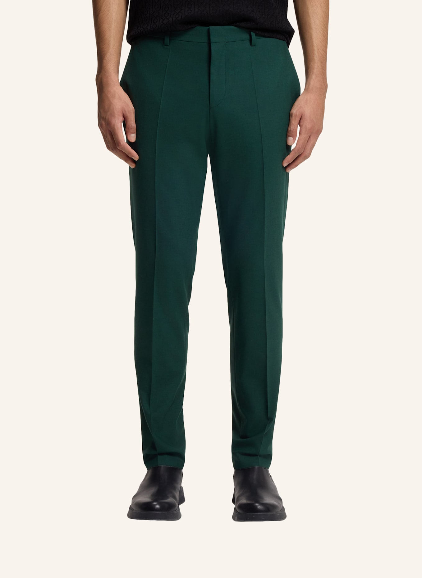 HUGO Business Anzug HENRY/GETLIN232X Slim Fit: HELLGRÜN