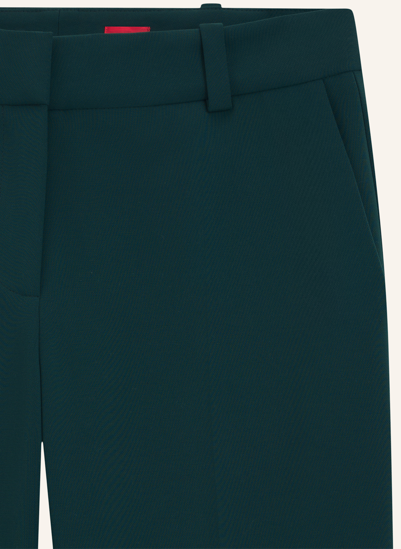 HUGO Business Hose HETANA Slim Fit: DUNKELGRÜN