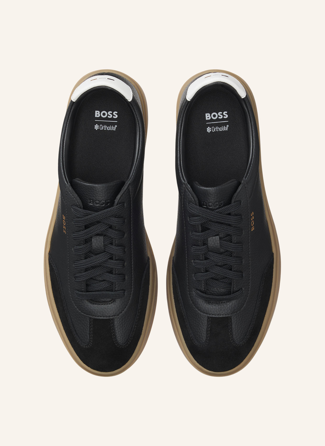 BOSS Sneaker KIERAN_TENN_SDGRAL: DUNKELGRAU