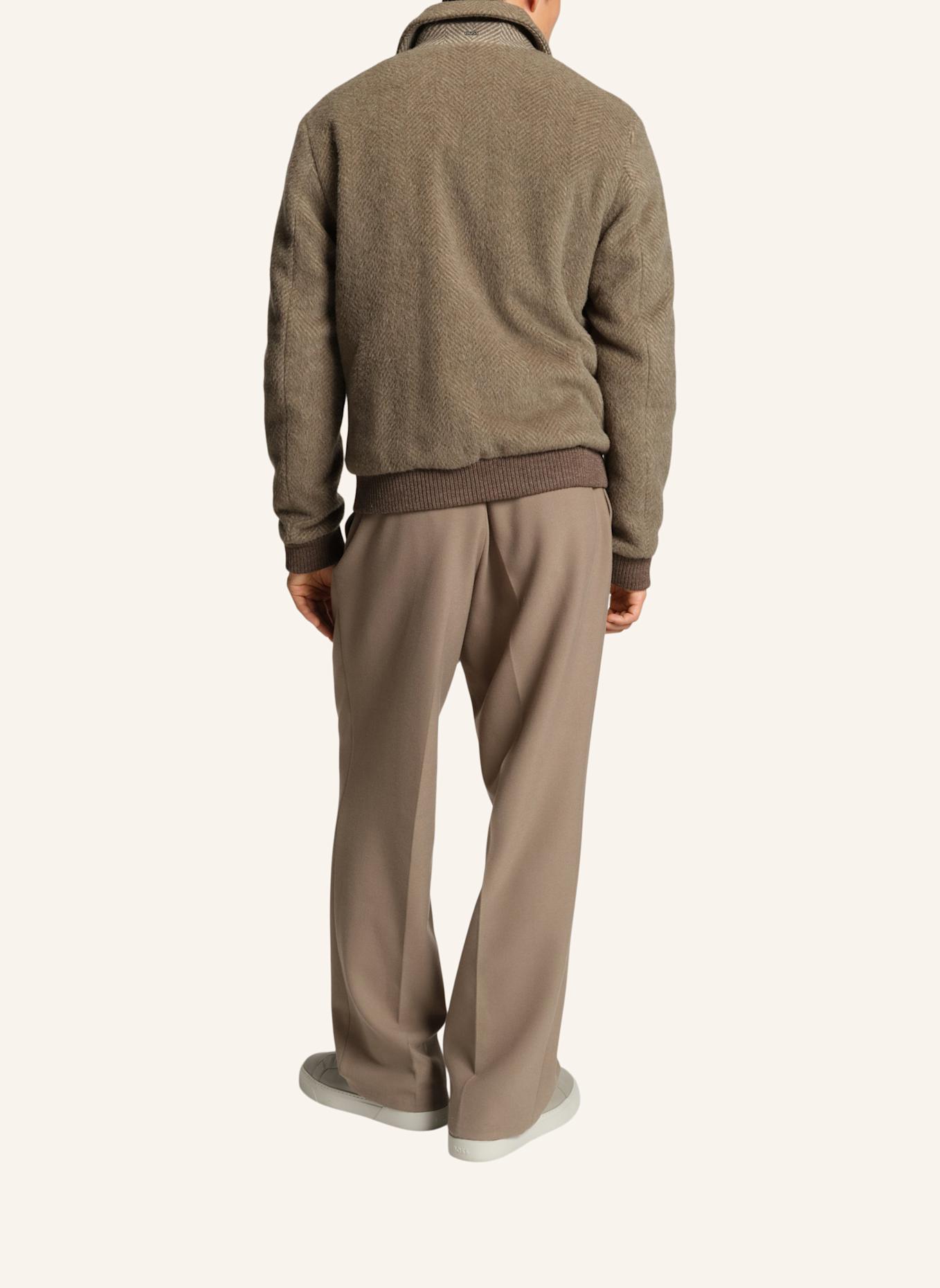 BOSS Klassischer Mantel H-CHARLY-254 Relaxed Fit: BRAUN