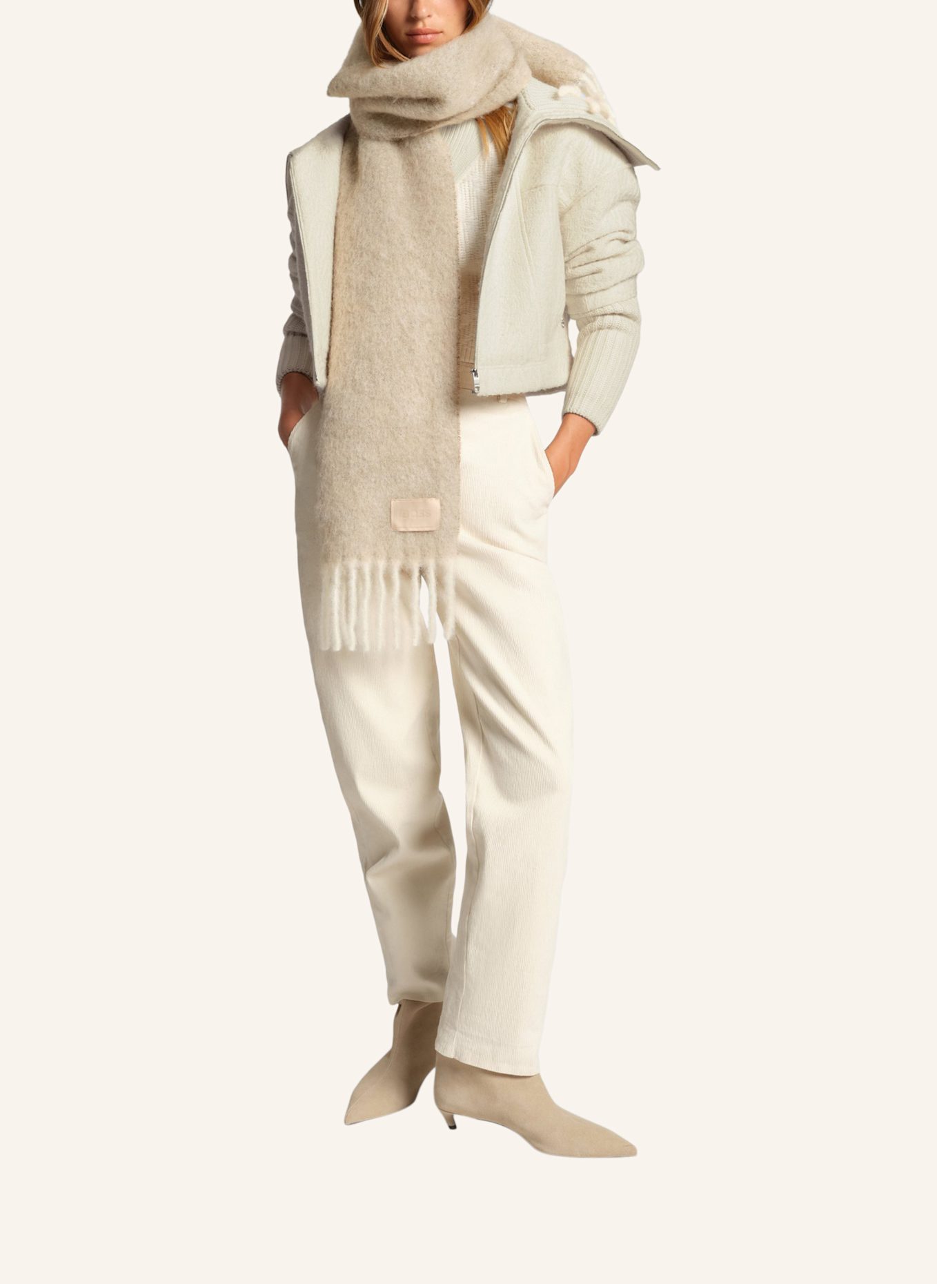 BOSS Blazer JAFEDA1 Regular Fit: WEISS