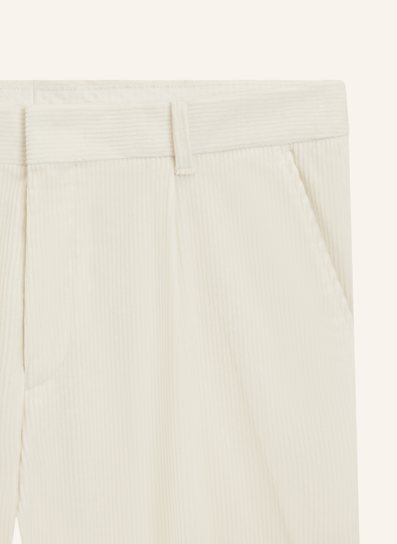 BOSS Business Hose C-PERIN-PL-253 Tapered Fit: WEISS