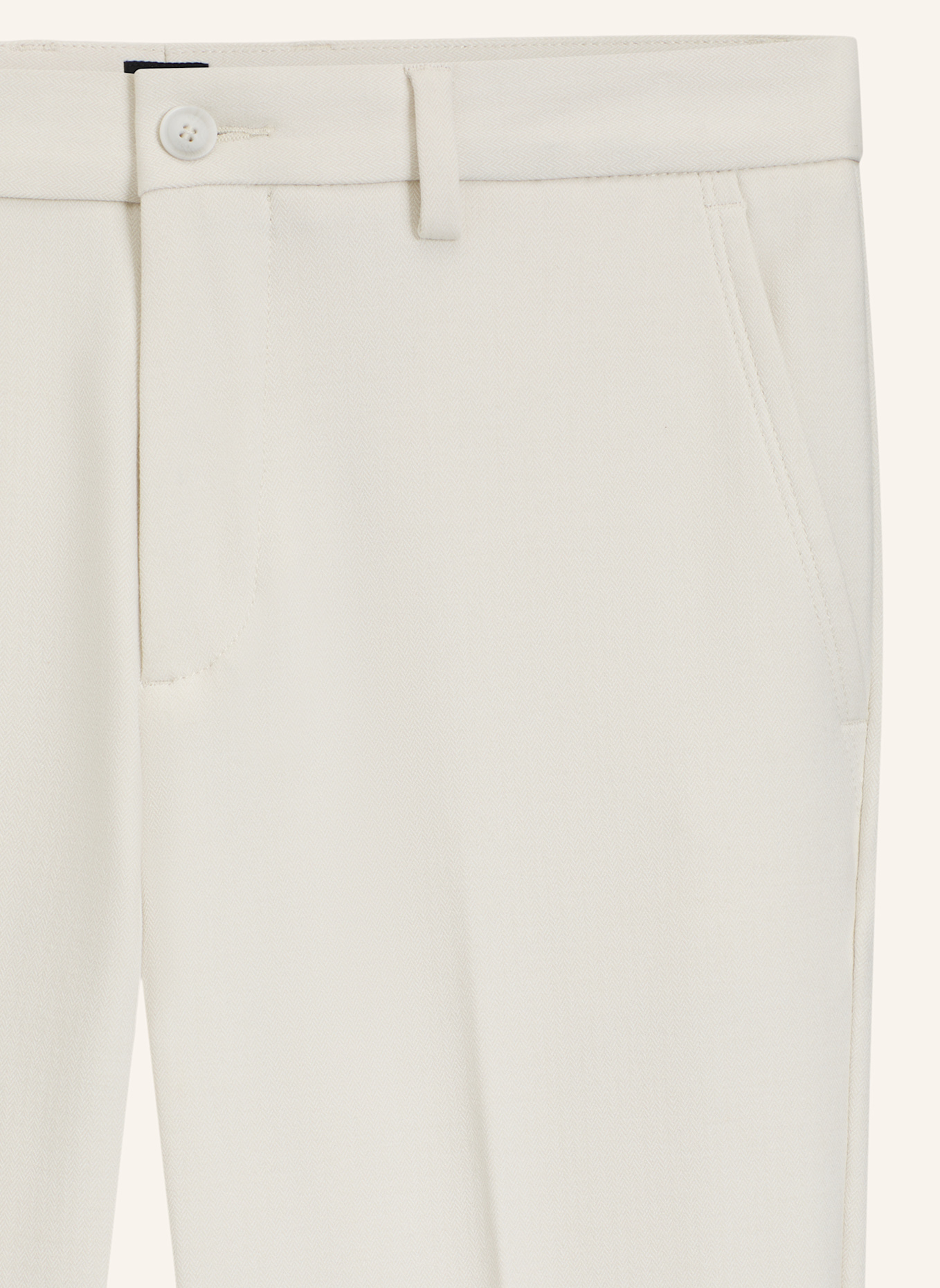 BOSS Casual Hose H-KAITON1 Slim Fit: WEISS