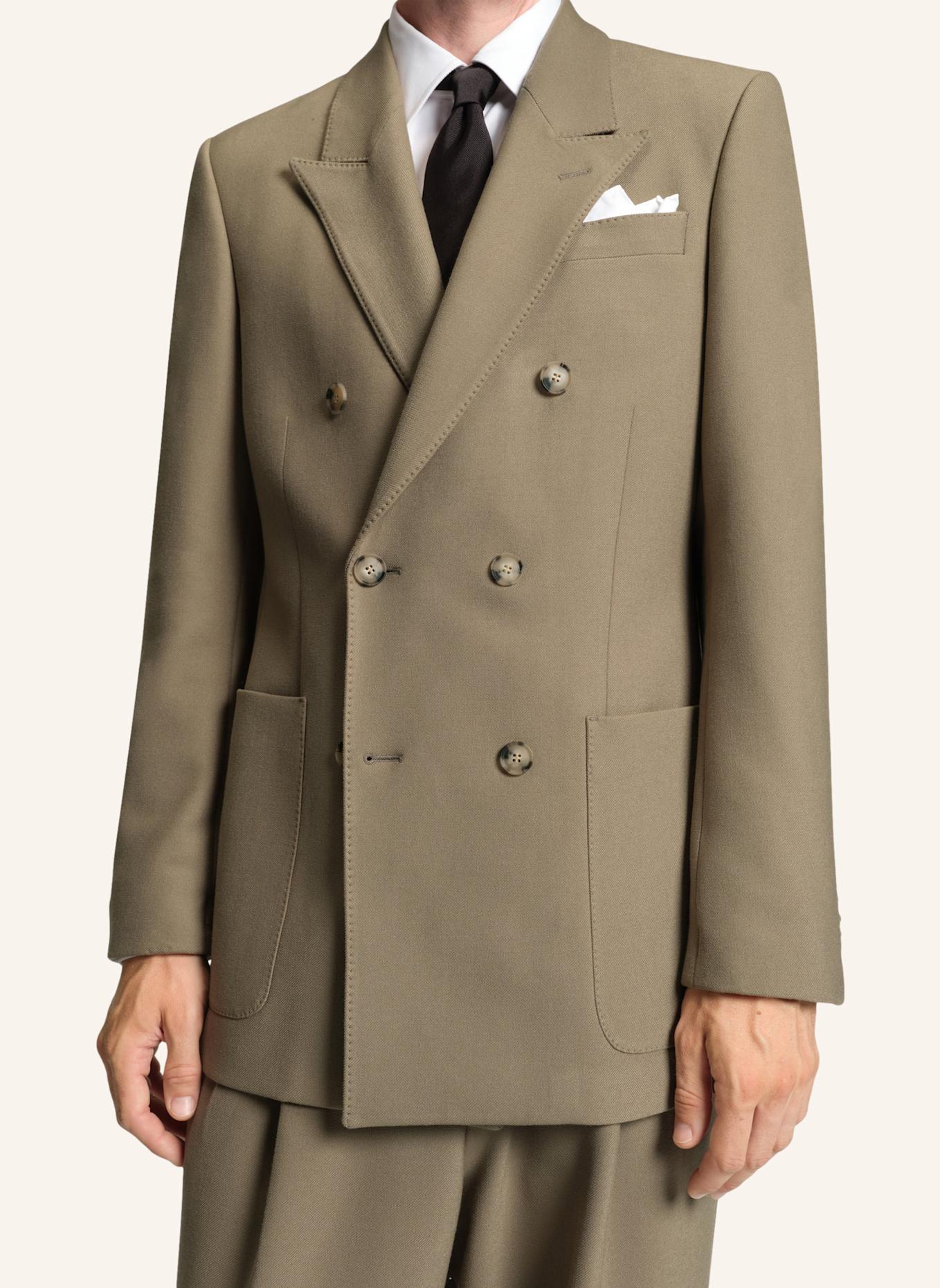 BOSS Blazer C-CALLUM-DB-PEAK-254 Relaxed Fit: BRAUN