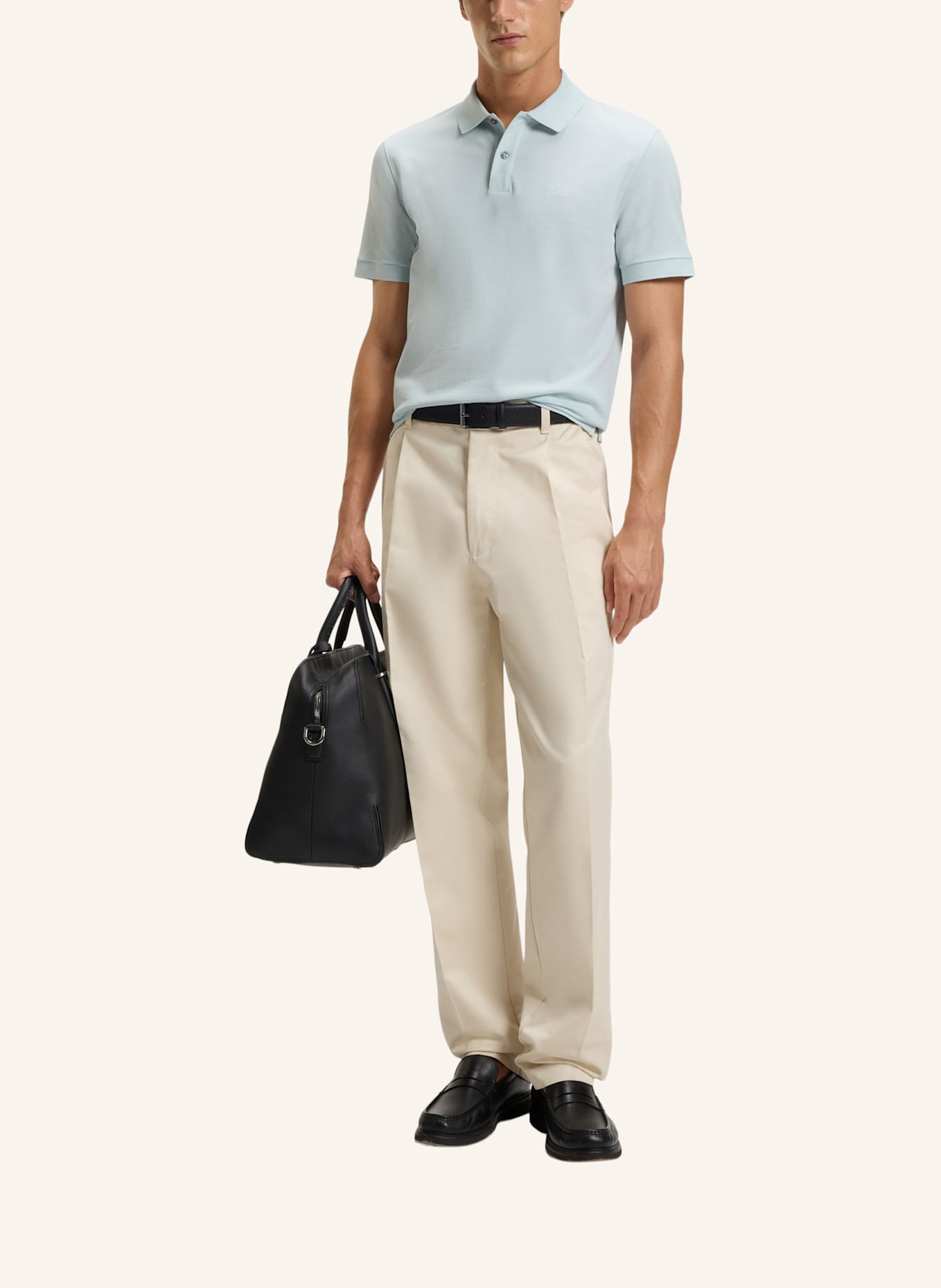 BOSS Poloshirt PALLAS Regular Fit: BLAU