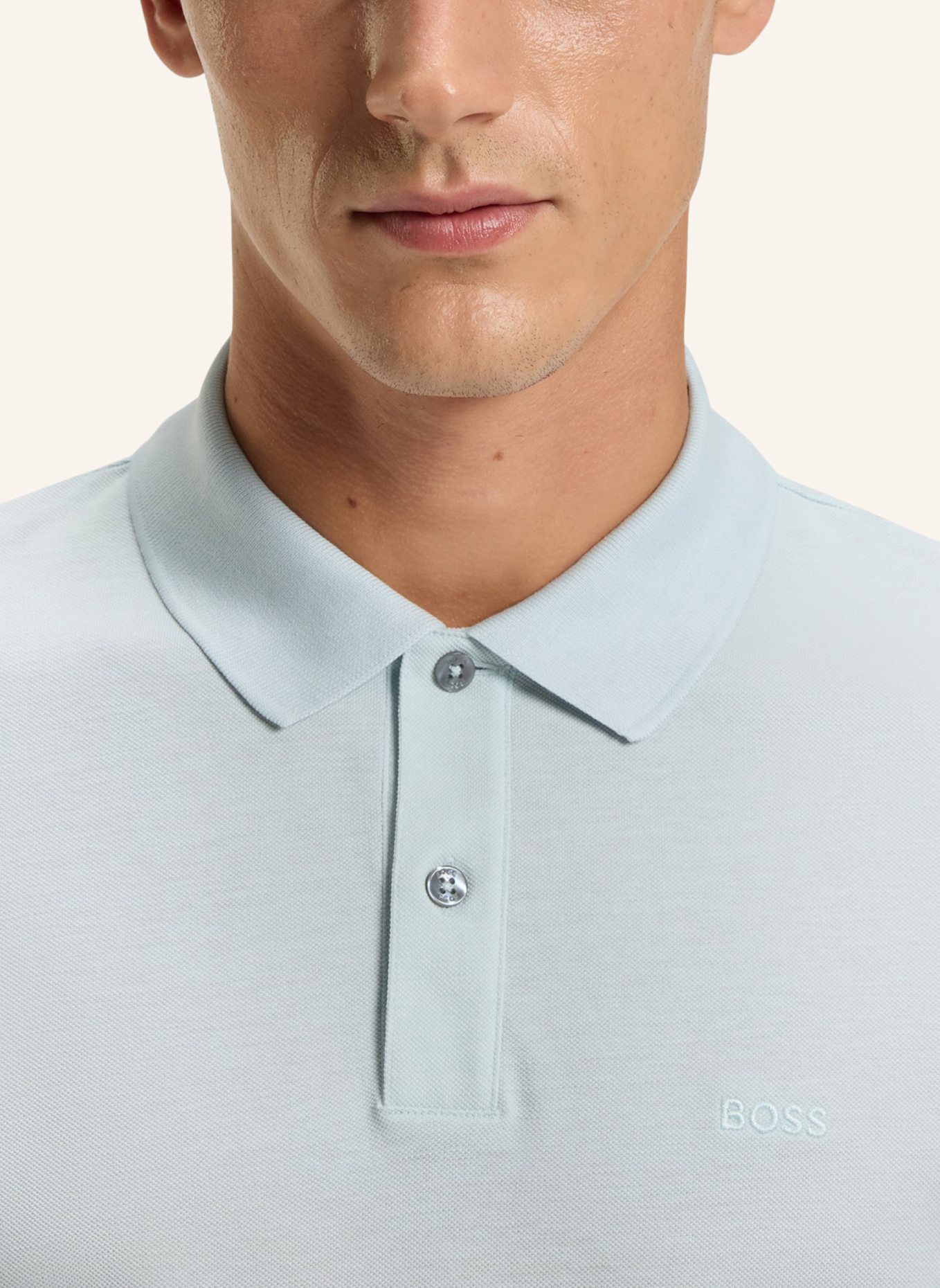 BOSS Poloshirt PALLAS Regular Fit: BLAU