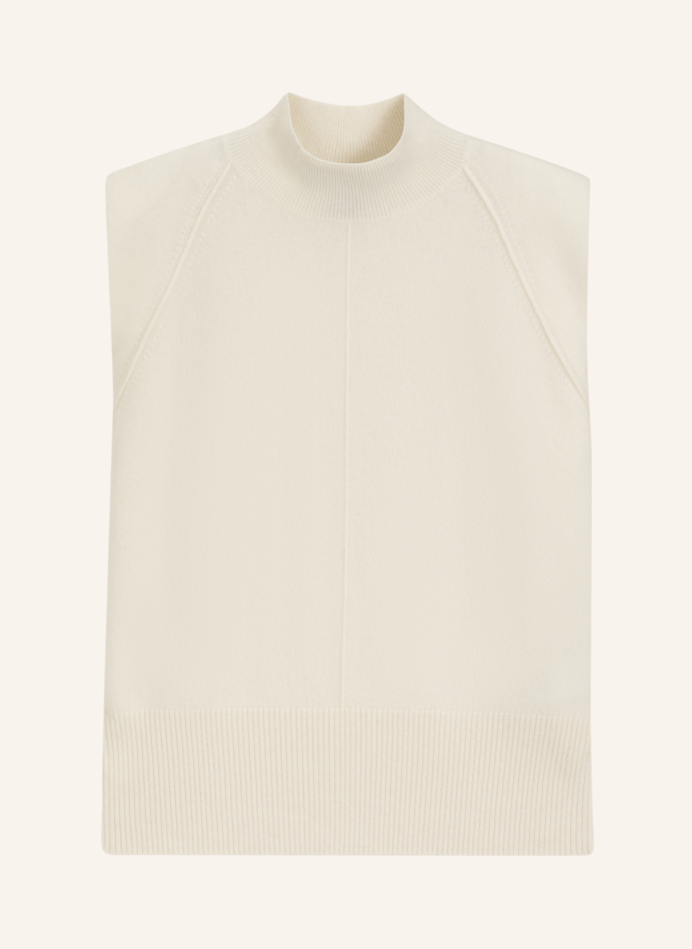 BOSS Cashmere-Pullunder FUTRANI: WEISS