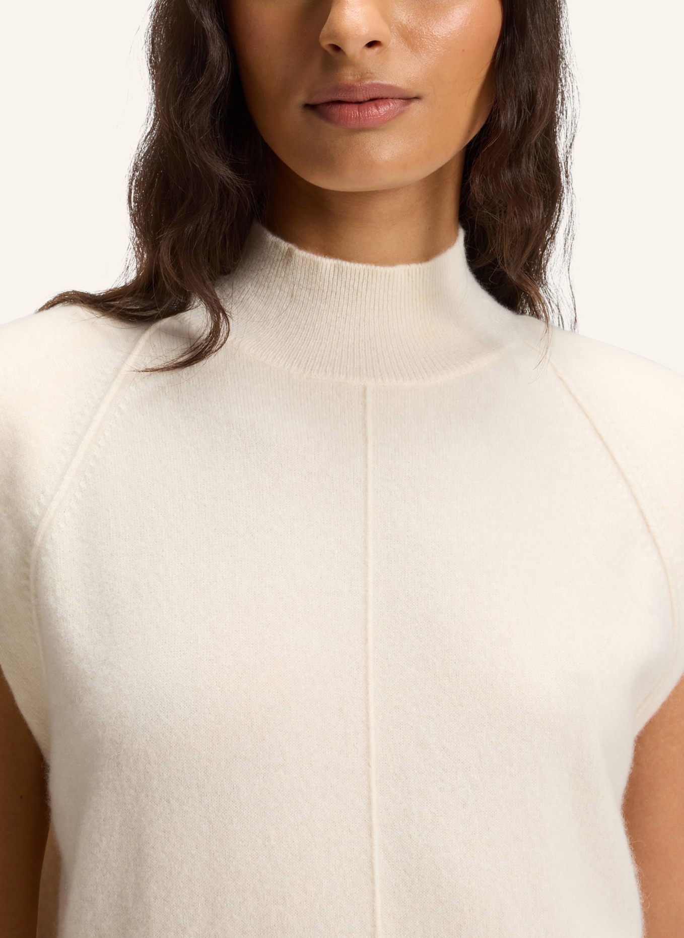 BOSS Cashmere-Pullunder FUTRANI: WEISS