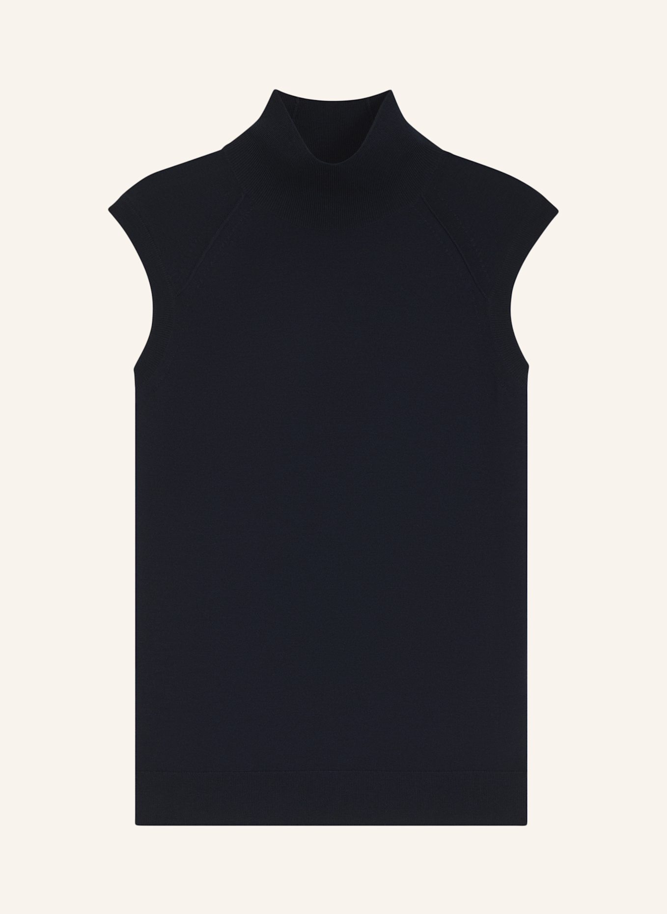 BOSS Stricktop FIPINI: DUNKELBLAU