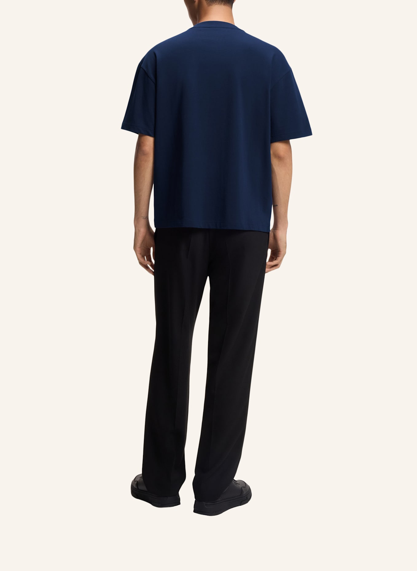 HUGO T-Shirt DINKEE: DUNKELBLAU