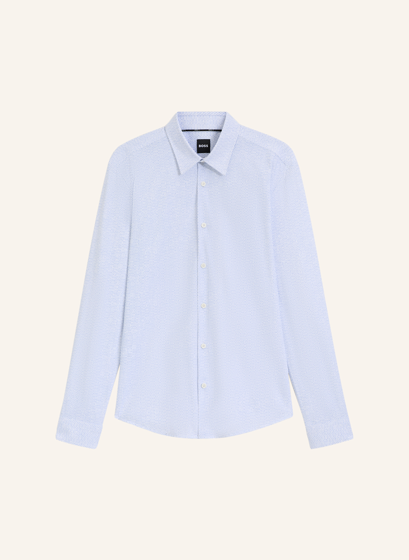 BOSS Casual Hemd P-ROAN-KENT-C1-233 Slim Fit: HELLBLAU