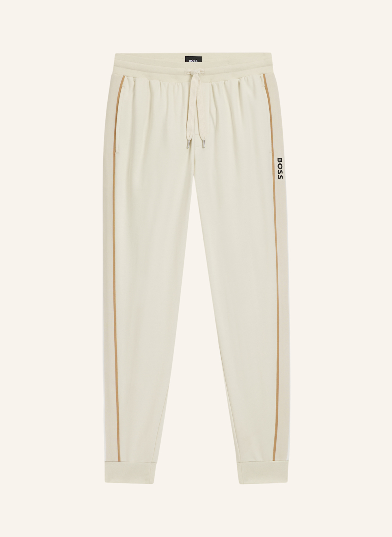 BOSS Loungewear Unterteil ICONIC PANTS: WEISS