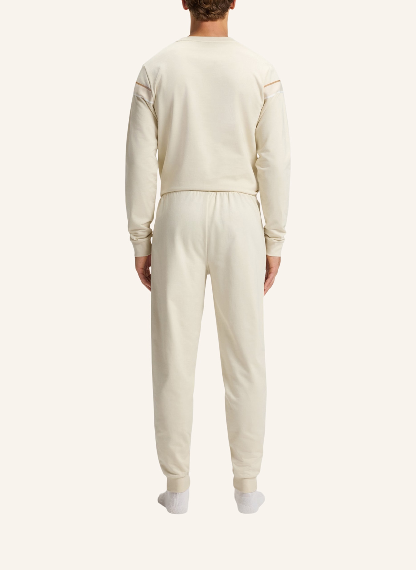 BOSS Loungewear Unterteil ICONIC PANTS: WEISS