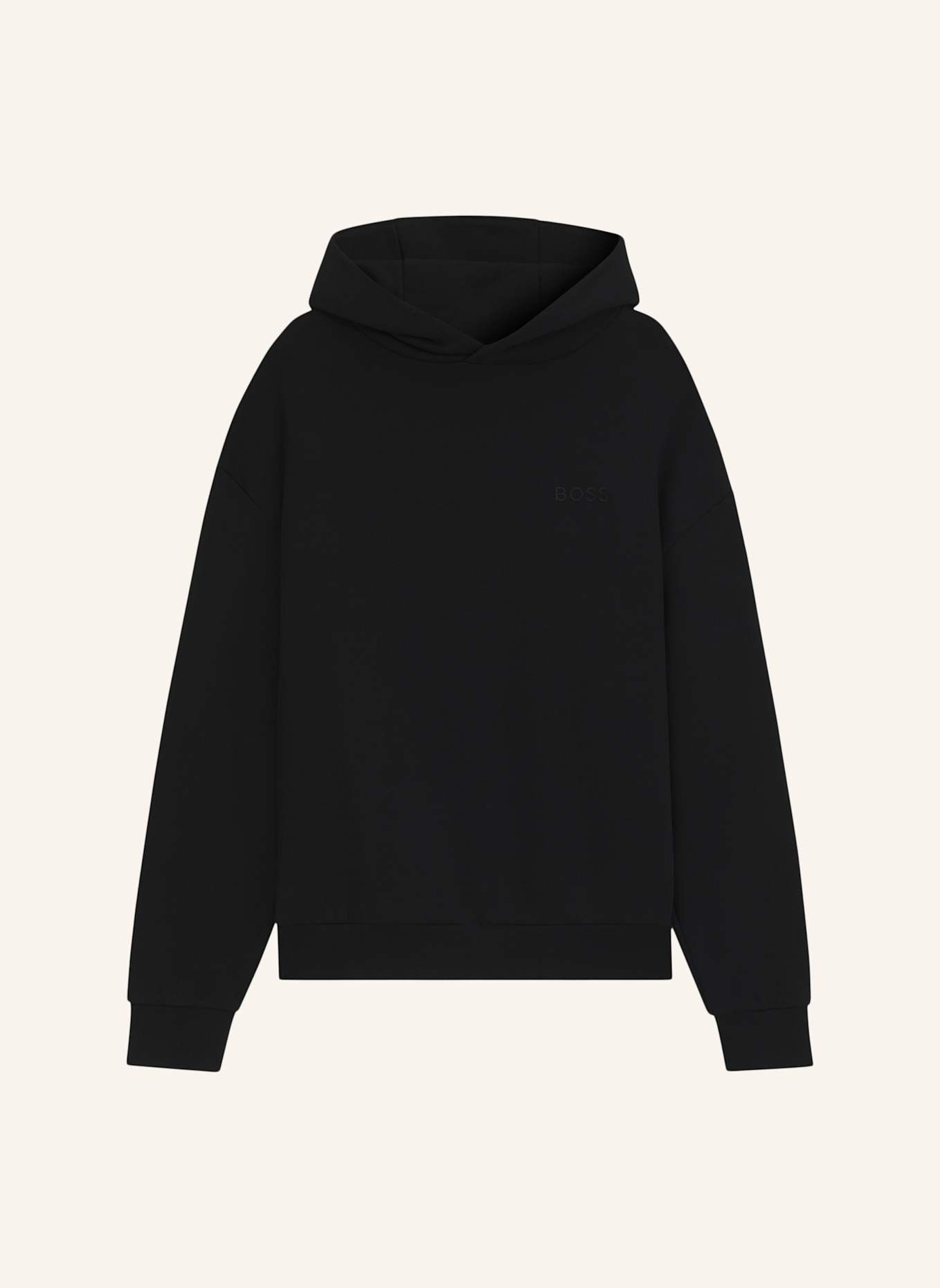 BOSS Sweatshirt C-STEVENS 20 Relaxed Fit: SCHWARZ