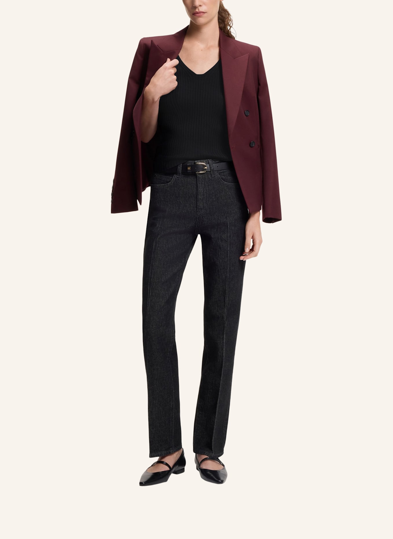 BOSS Pullover FALONKA: SCHWARZ