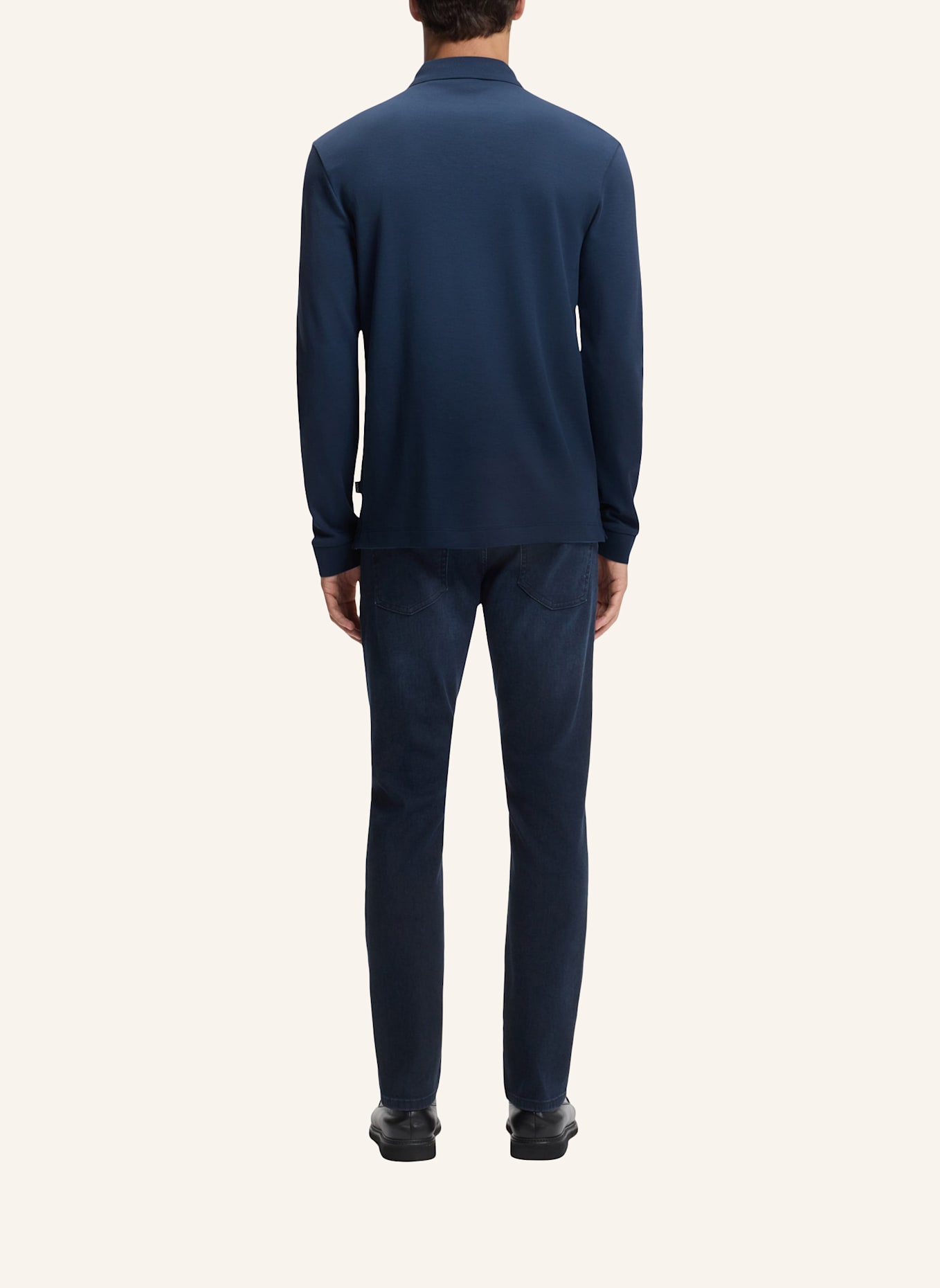 BOSS Jersey-Poloshirt PADO: HELLBLAU