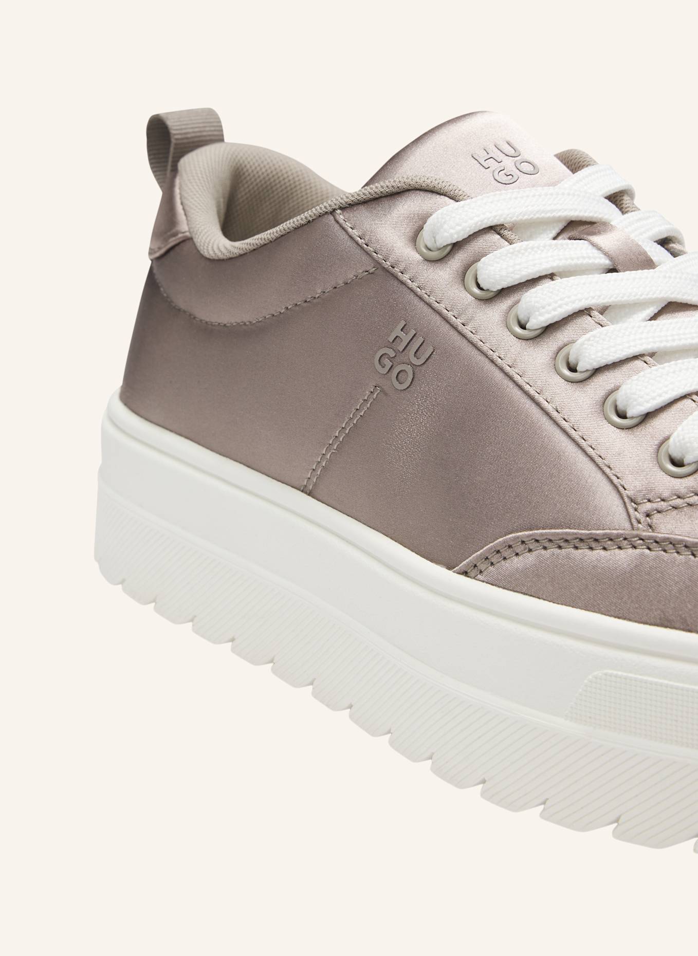 HUGO Turnschuh LYSSA_TENN_ST: BEIGE