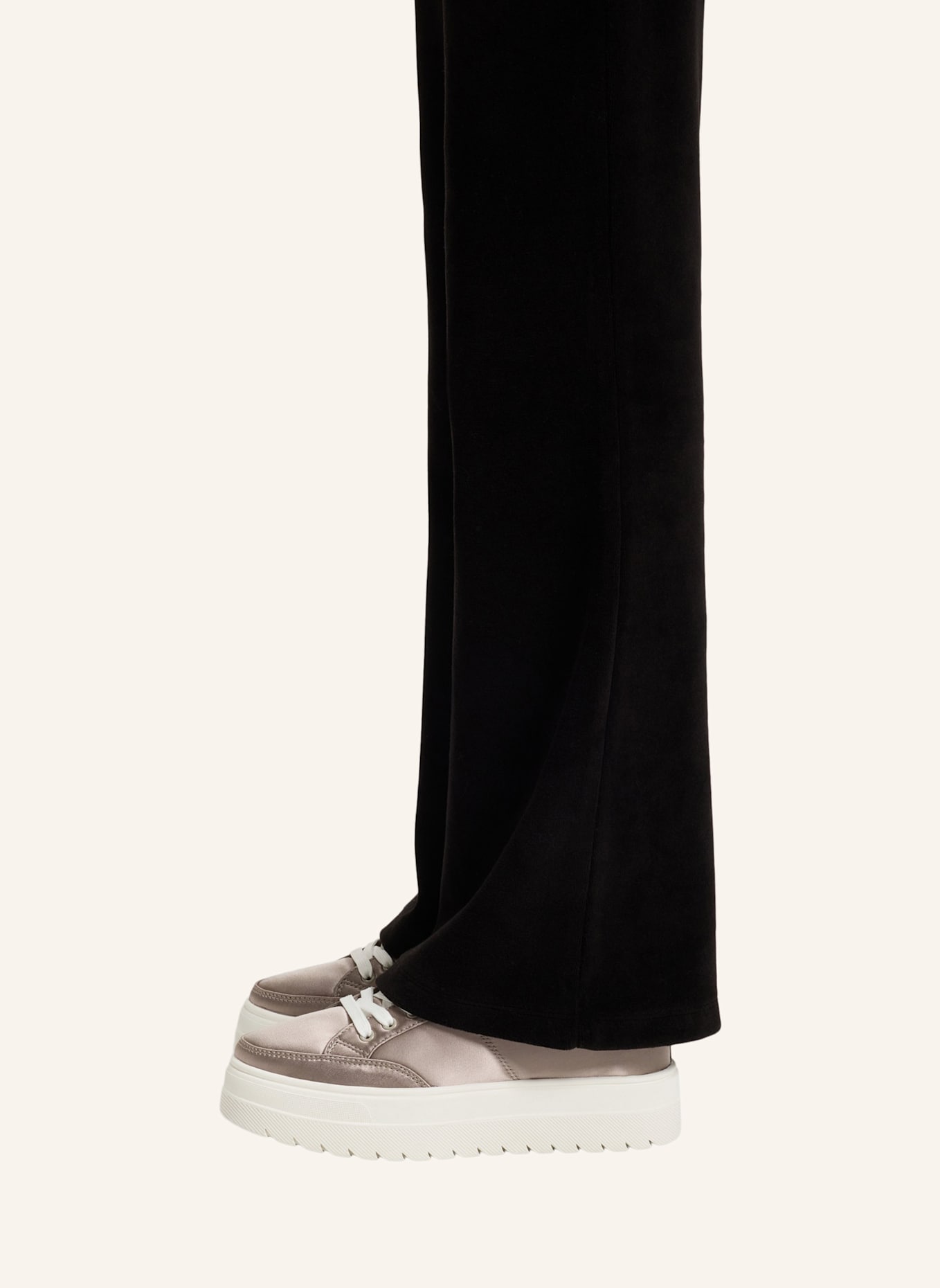 HUGO Turnschuh LYSSA_TENN_ST: BEIGE