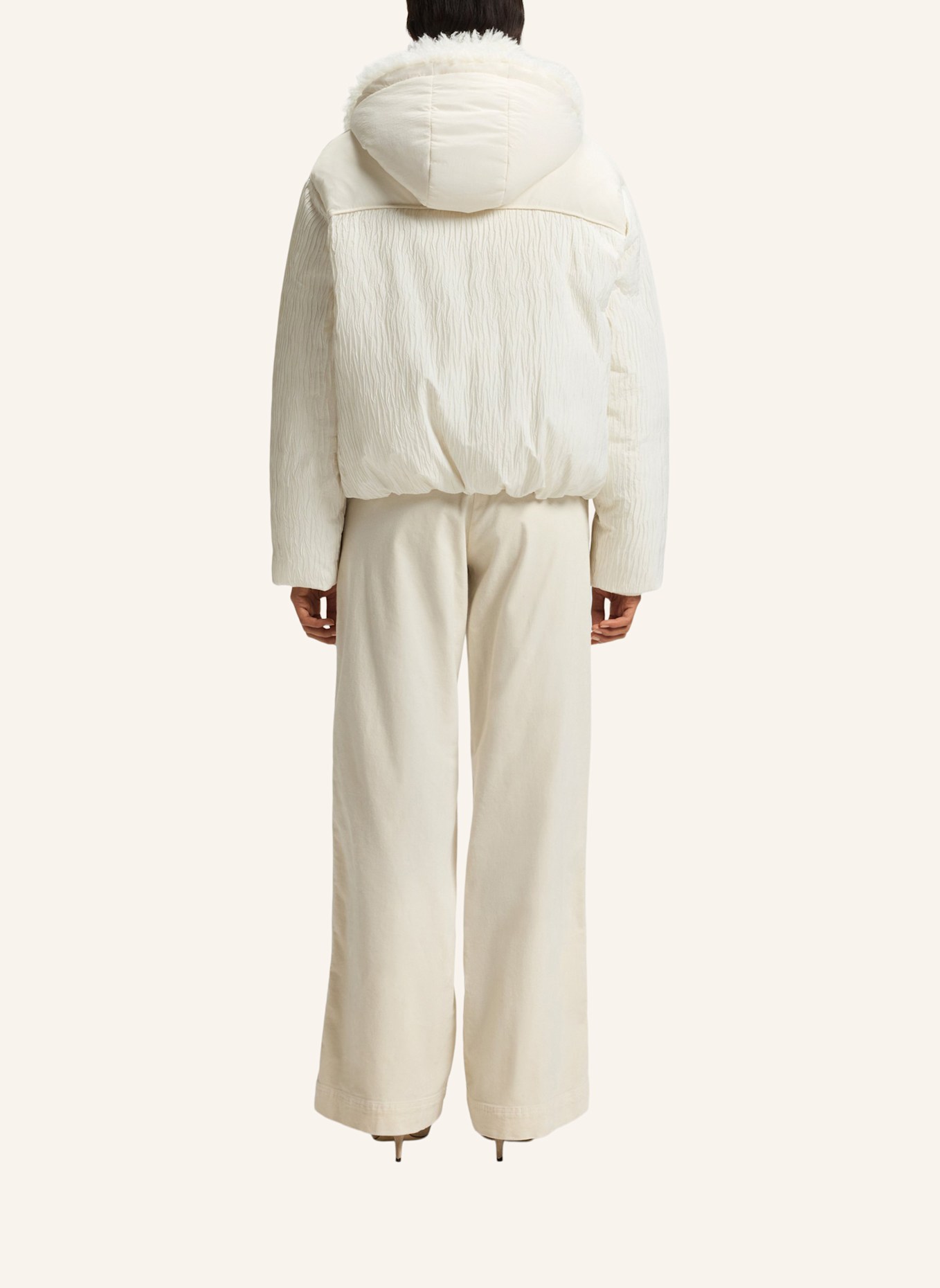 BOSS Casual Jacke PEXIA Regular Fit: WEISS