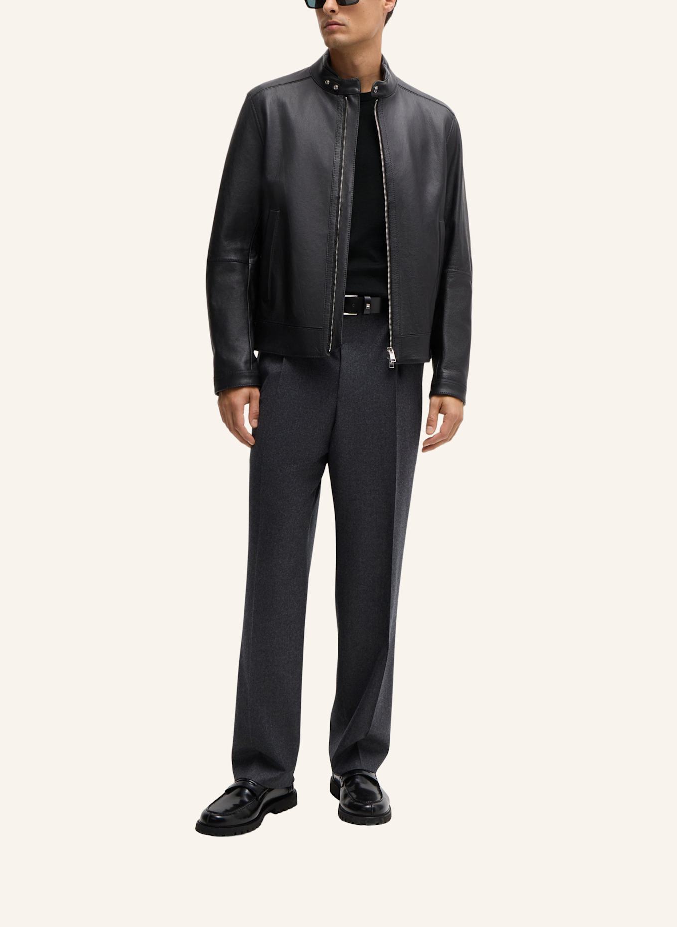 BOSS Pullover BOTTO-L Regular Fit: SCHWARZ