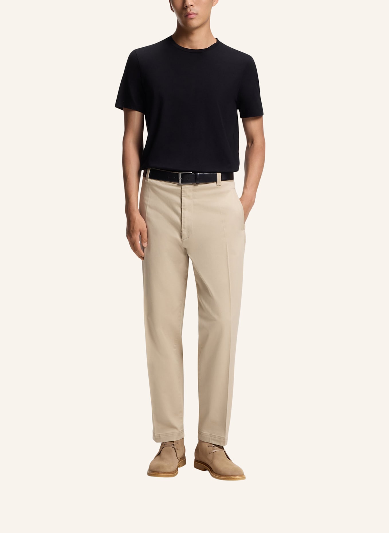 BOSS Stiefel KOPE_DESB_SD: BEIGE