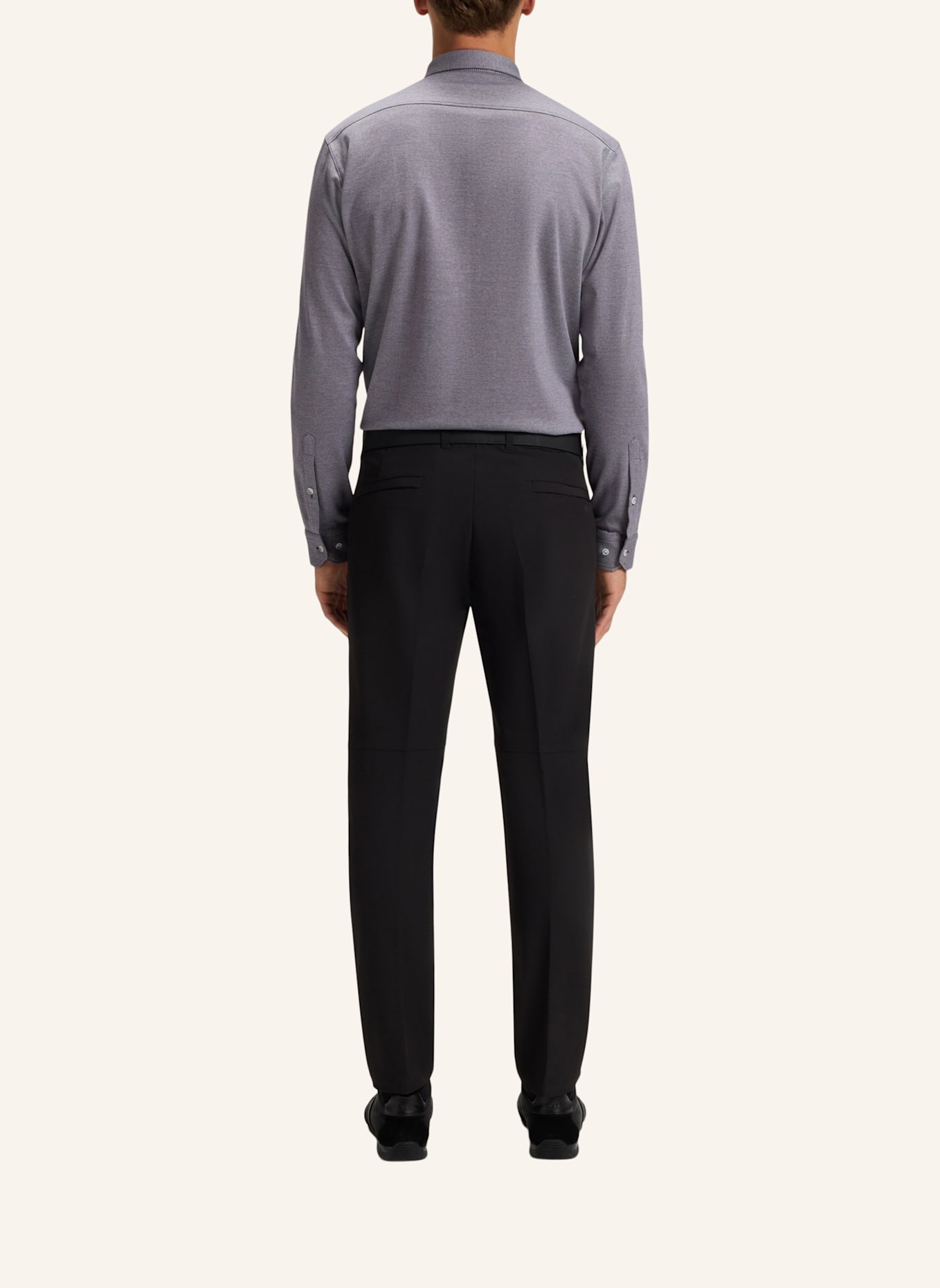 BOSS Casual Hemd B_MOTION L Regular Fit: LILA