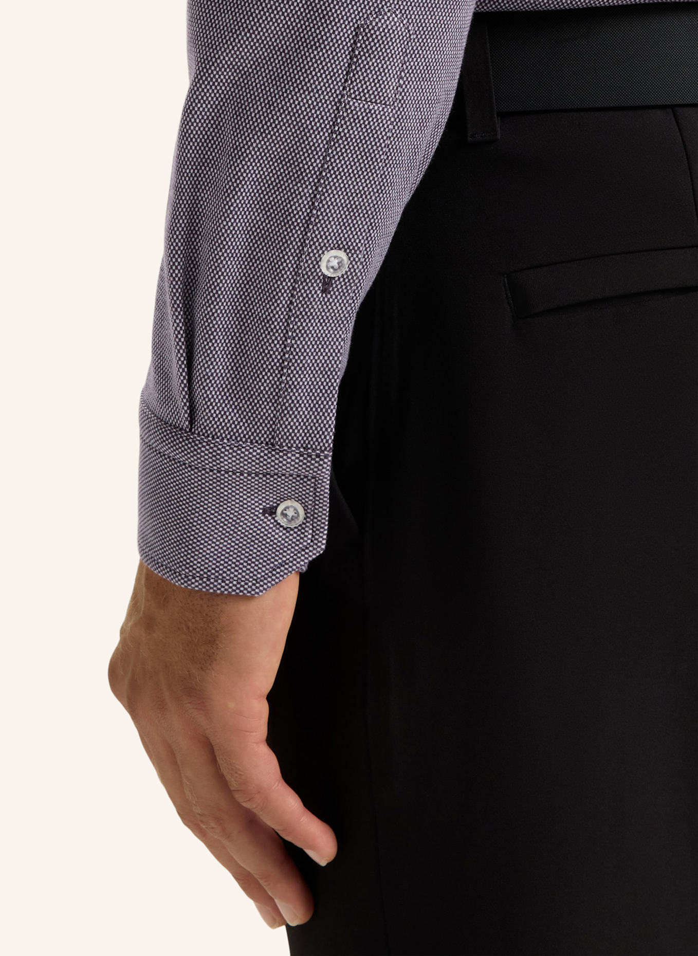 BOSS Casual Hemd B_MOTION L Regular Fit: LILA