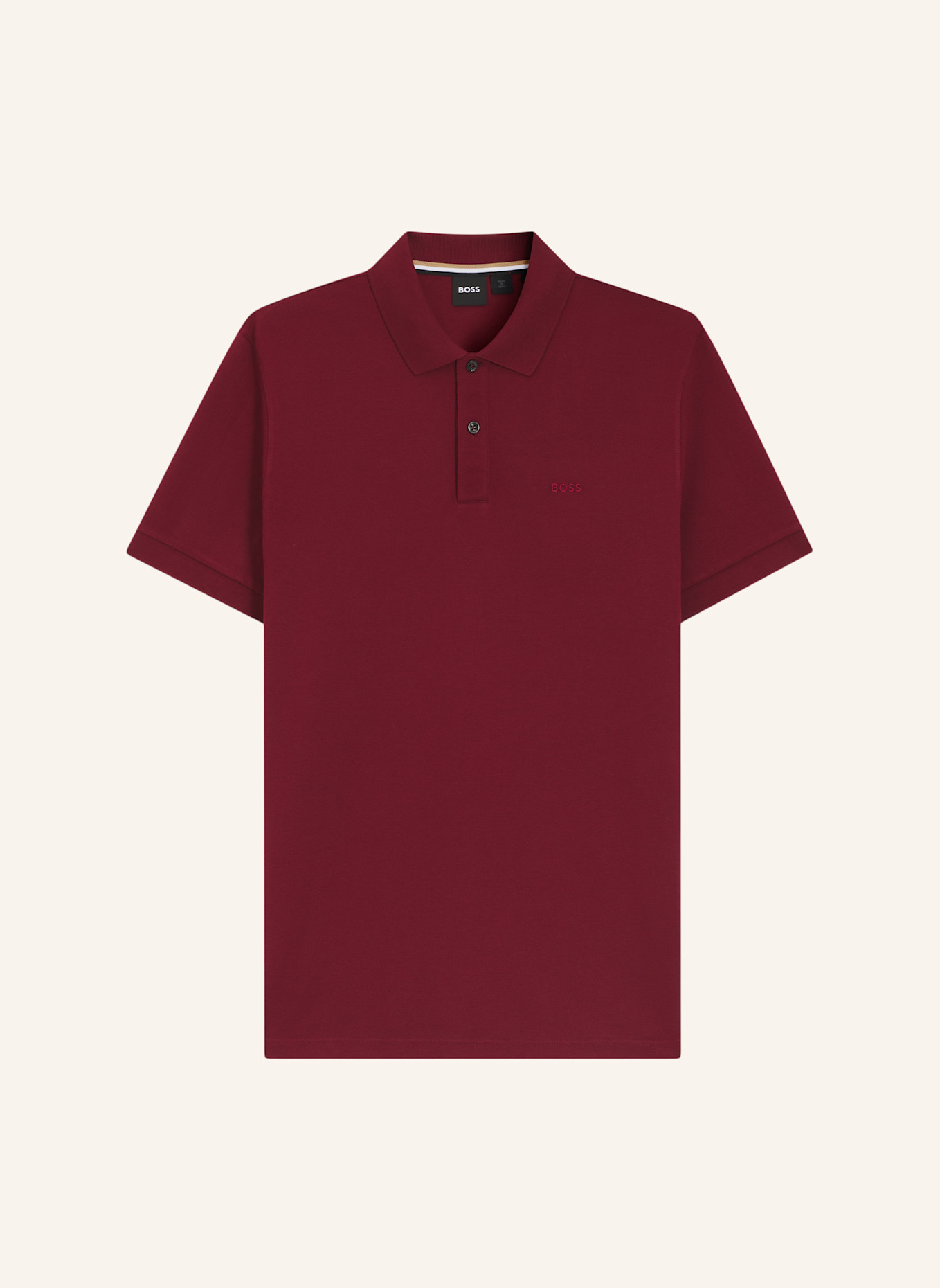 BOSS Poloshirt PALLAS Regular Fit: DUNKELROT