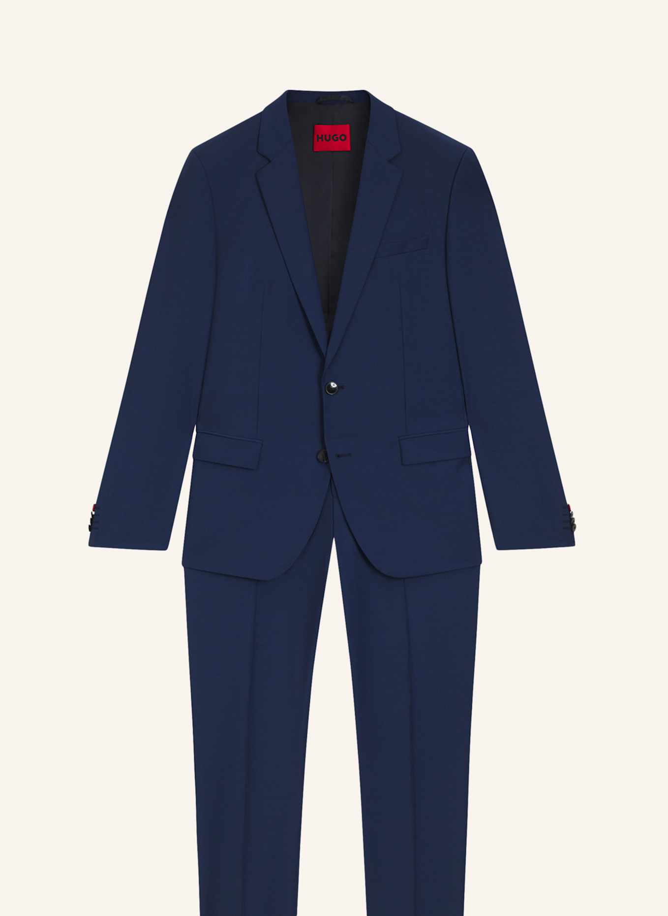 HUGO Business Anzug HENRY/GETLIN231X Slim Fit: DUNKELBLAU