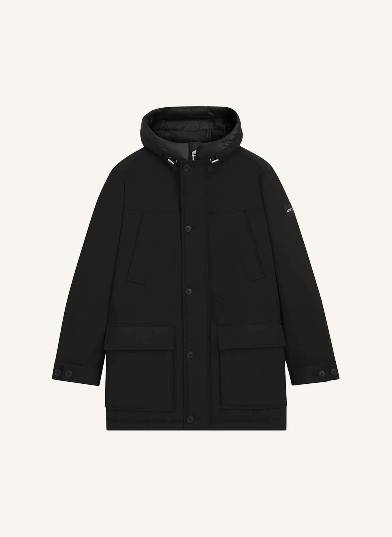 BOSS Daunenjacke H-DETONI: SCHWARZ