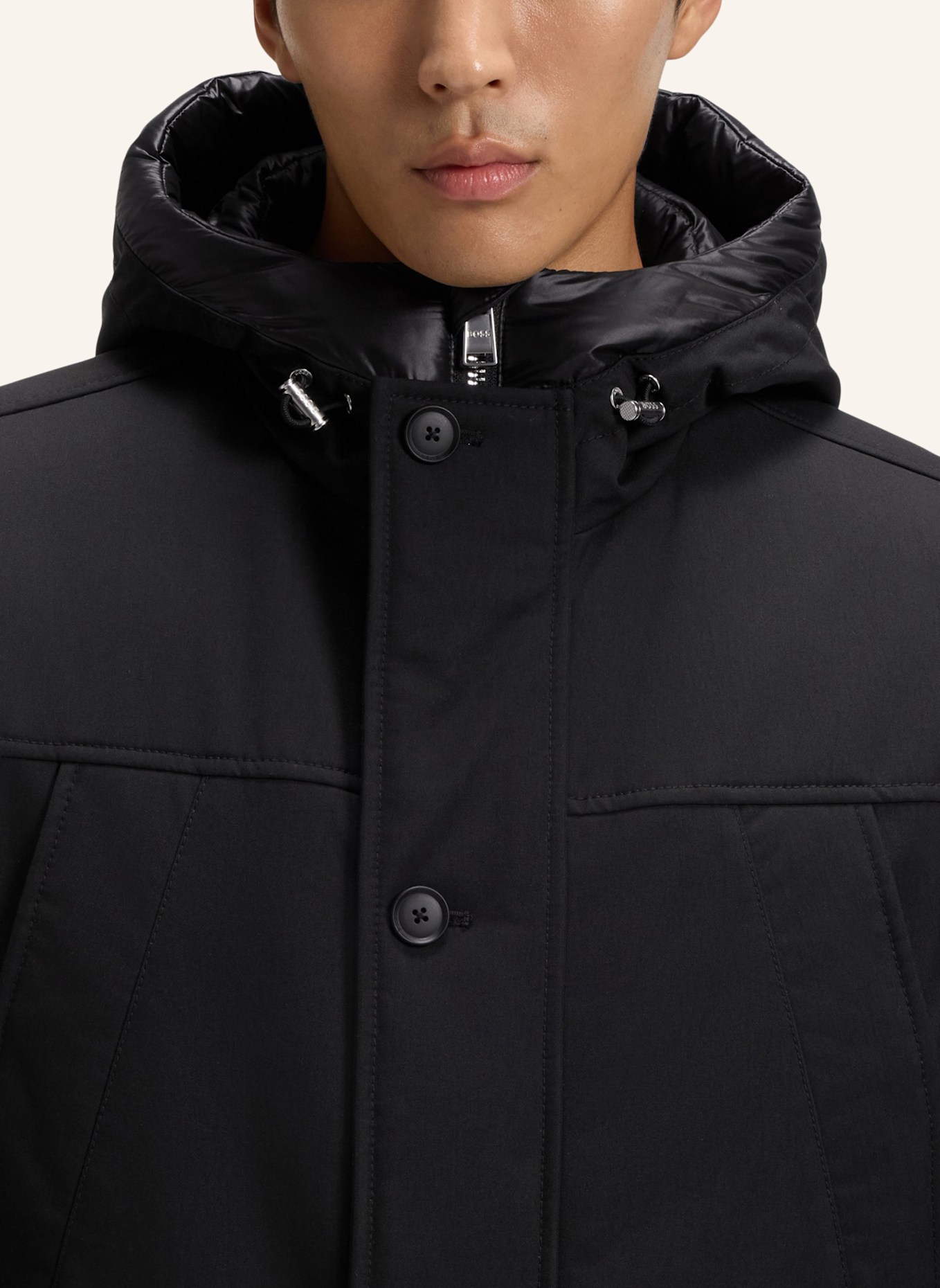 BOSS Daunenjacke H-DETONI: SCHWARZ