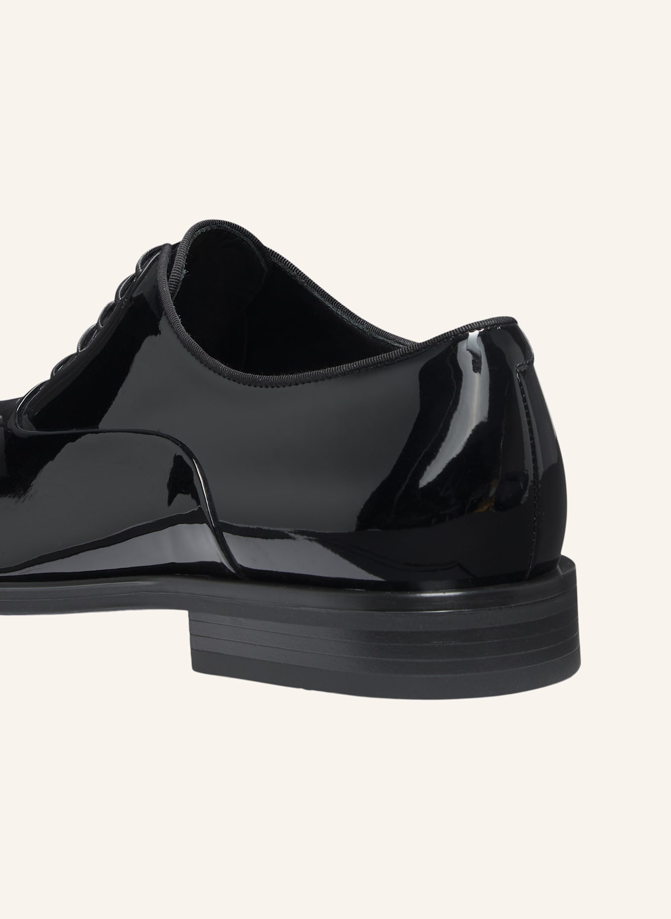 BOSS Business-Schnürschuh DERREK_OXFR_PAGG: SCHWARZ