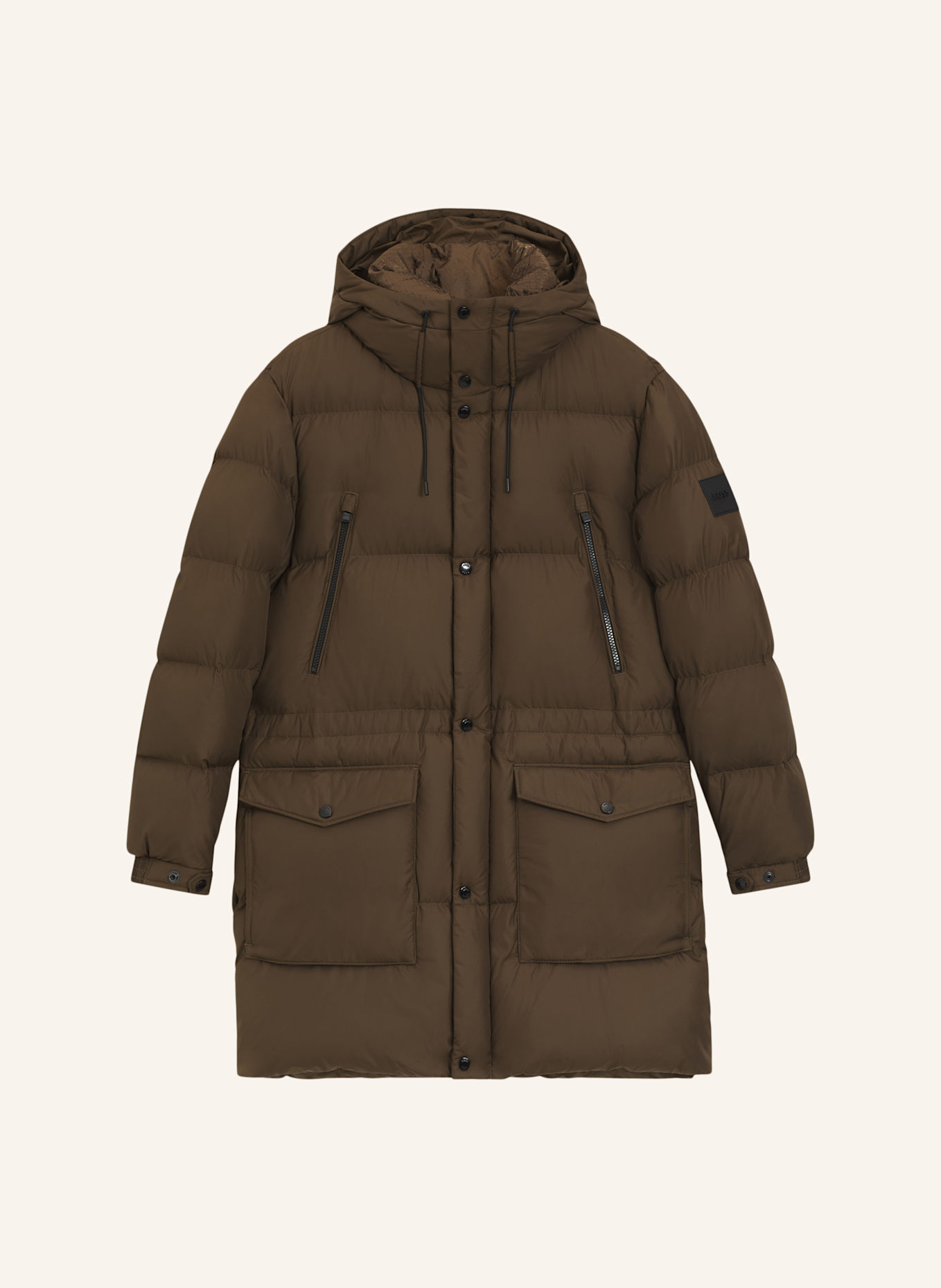 BOSS Casual Jacke H-CONDOLO2_IN Regular Fit: GRÜN