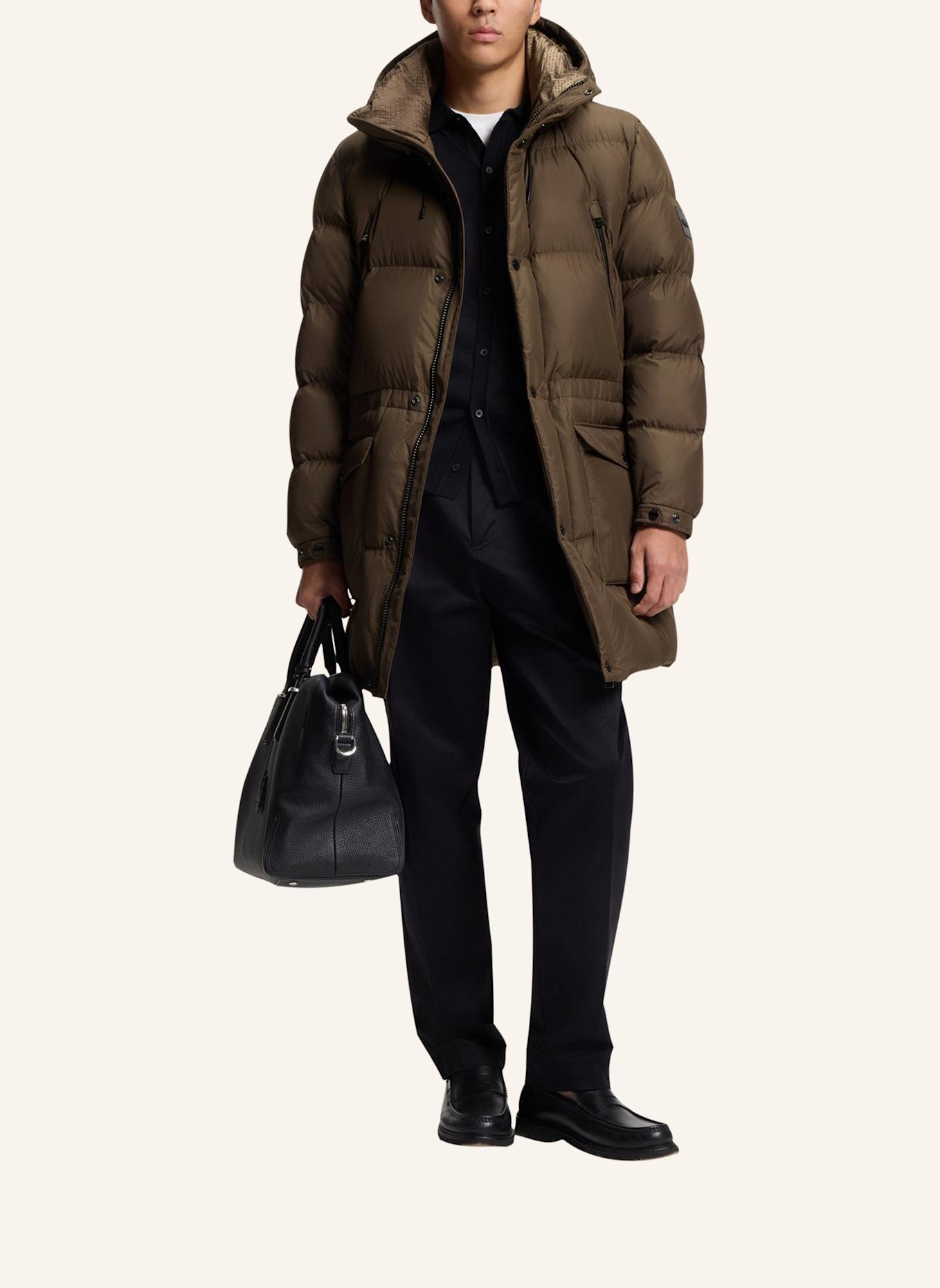 BOSS Casual Jacke H-CONDOLO2_IN Regular Fit: GRÜN