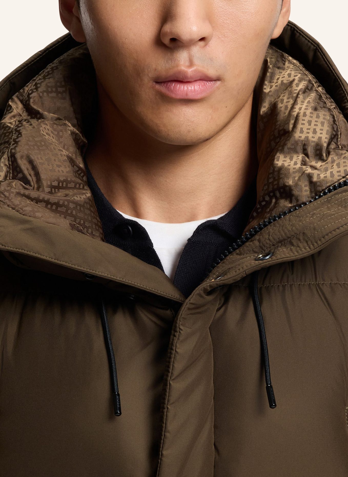 BOSS Casual Jacke H-CONDOLO2_IN Regular Fit: GRÜN