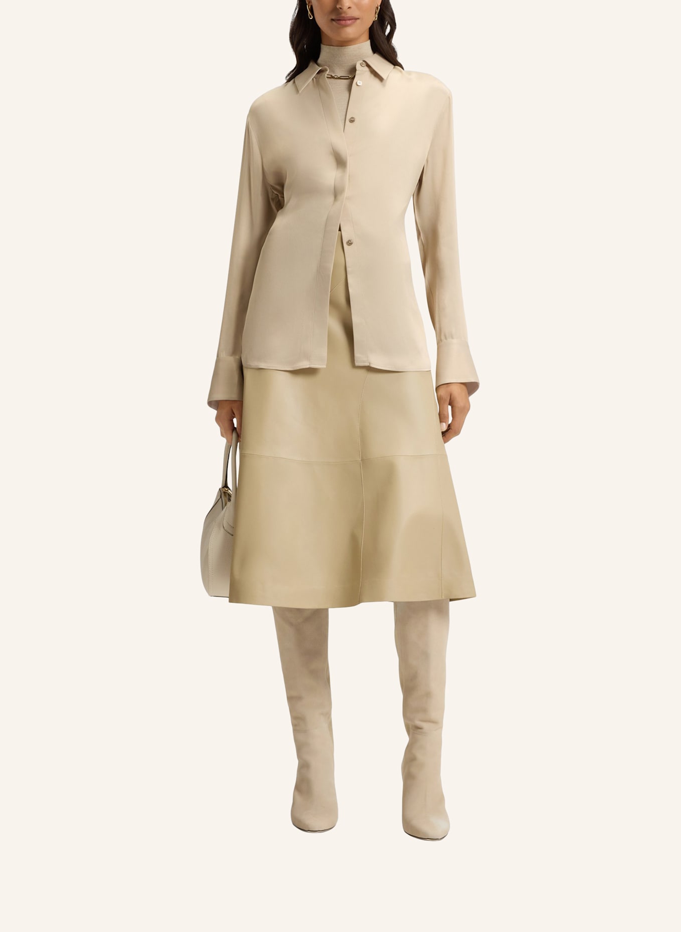 BOSS Casual Rock SEVANI Regular Fit: BEIGE