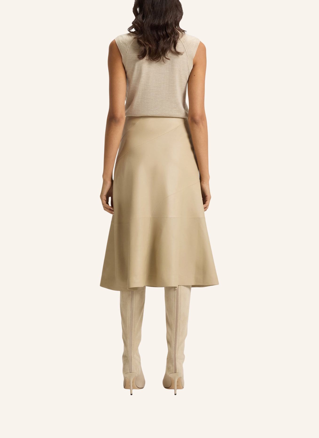 BOSS Casual Rock SEVANI Regular Fit: BEIGE