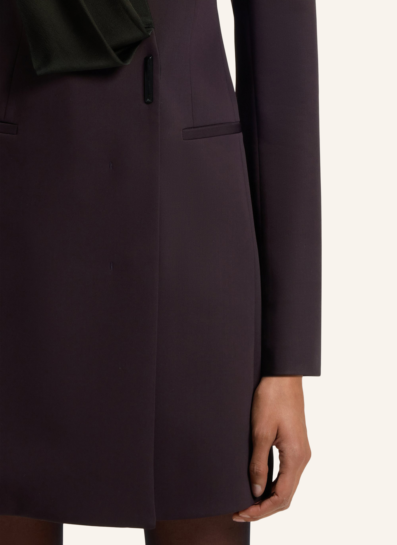 BOSS Business Kleid DANJANA Regular Fit: DUNKELLILA