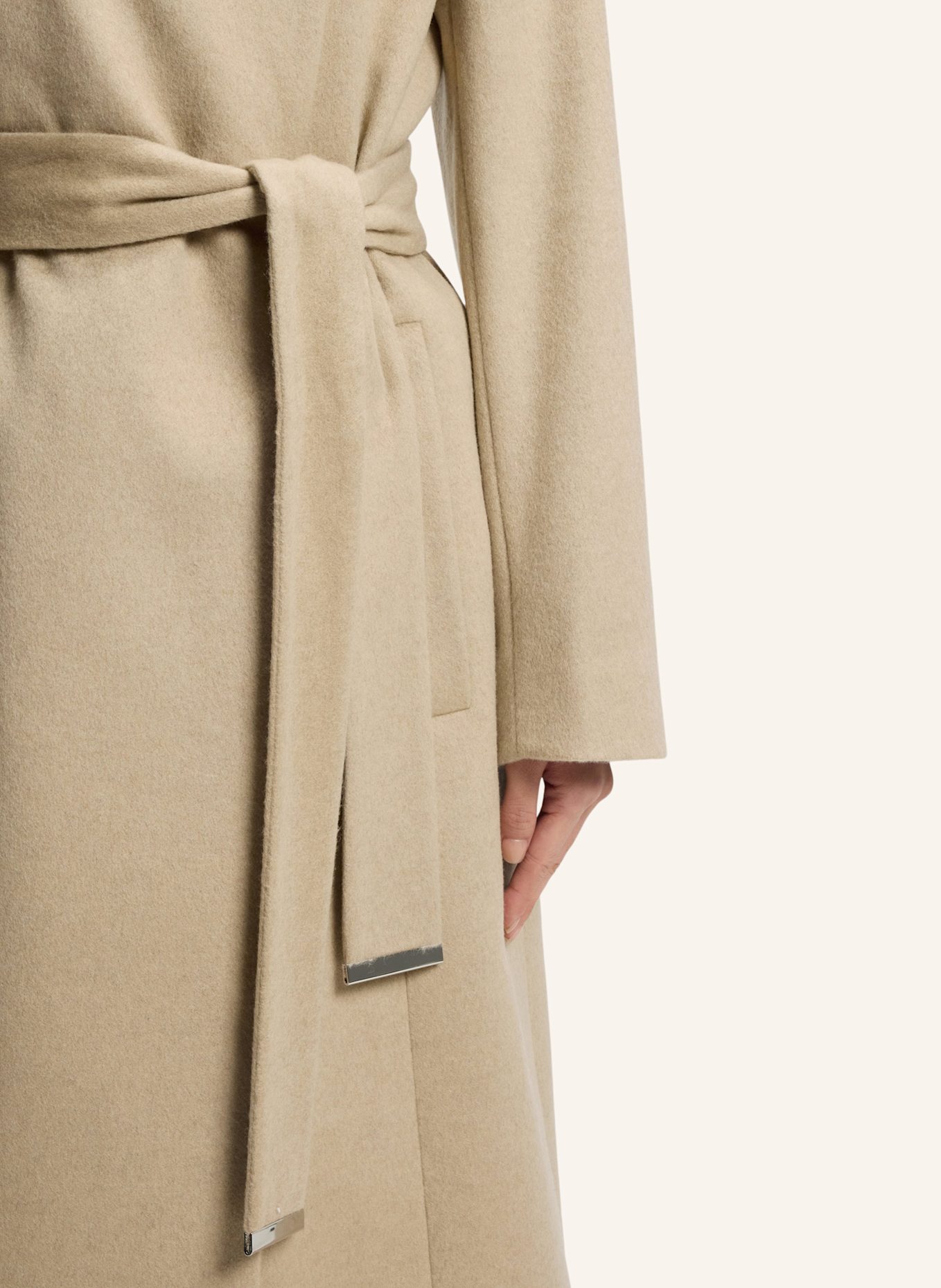 BOSS Wollmantel CALEGAN: BEIGE