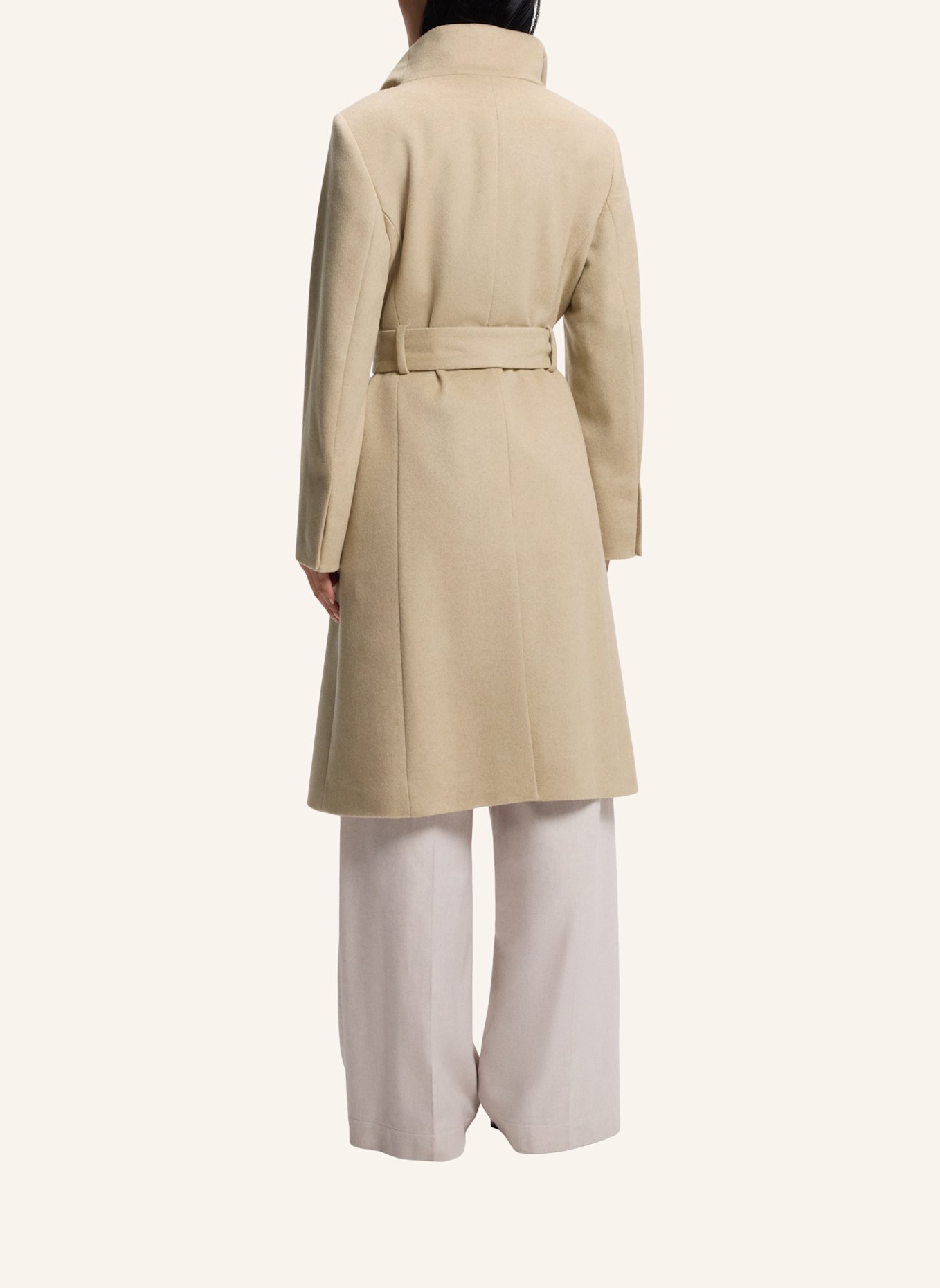 BOSS Wollmantel CALEGAN: BEIGE