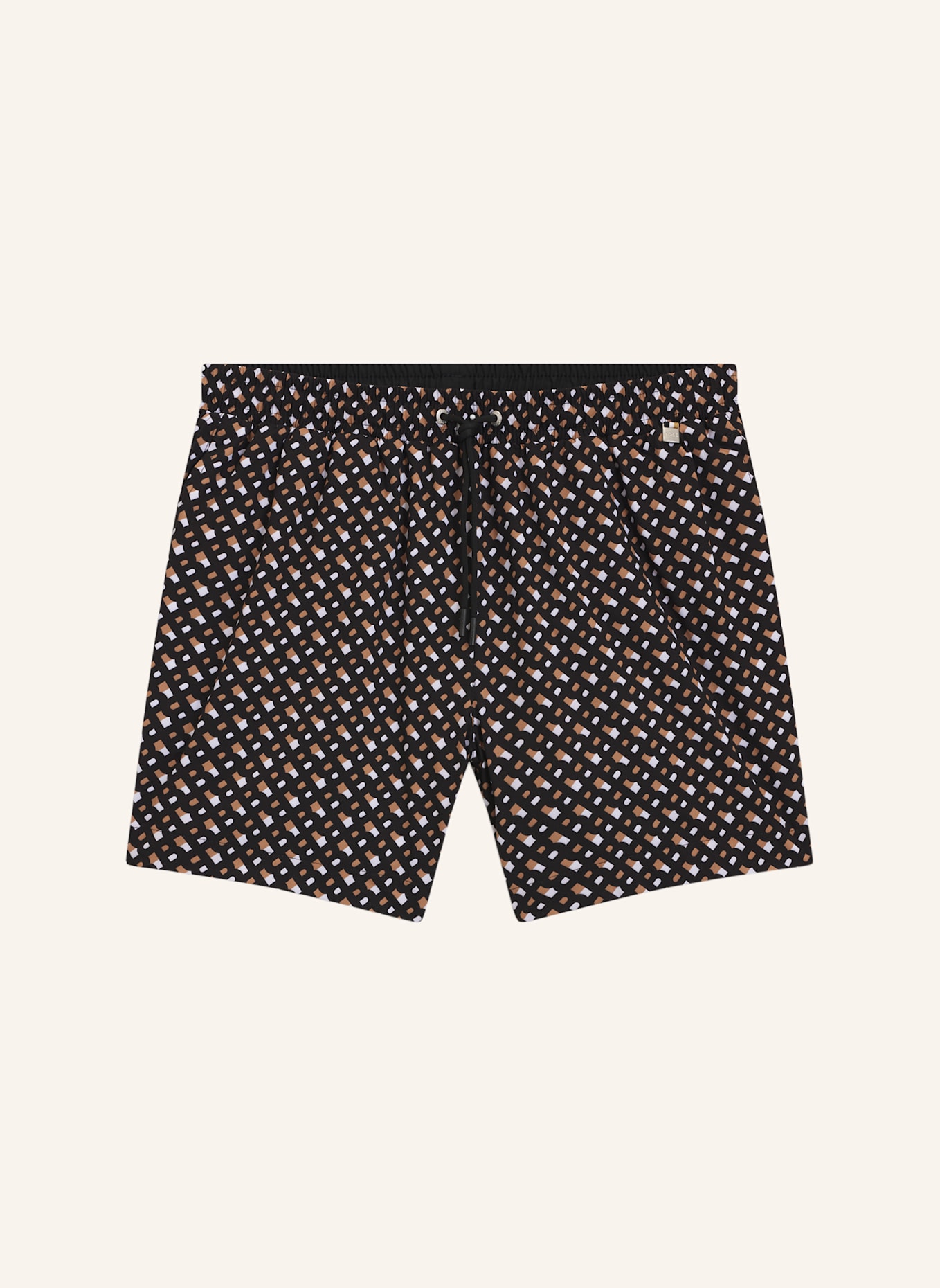 BOSS Badeshort MANU NEW: SCHWARZ
