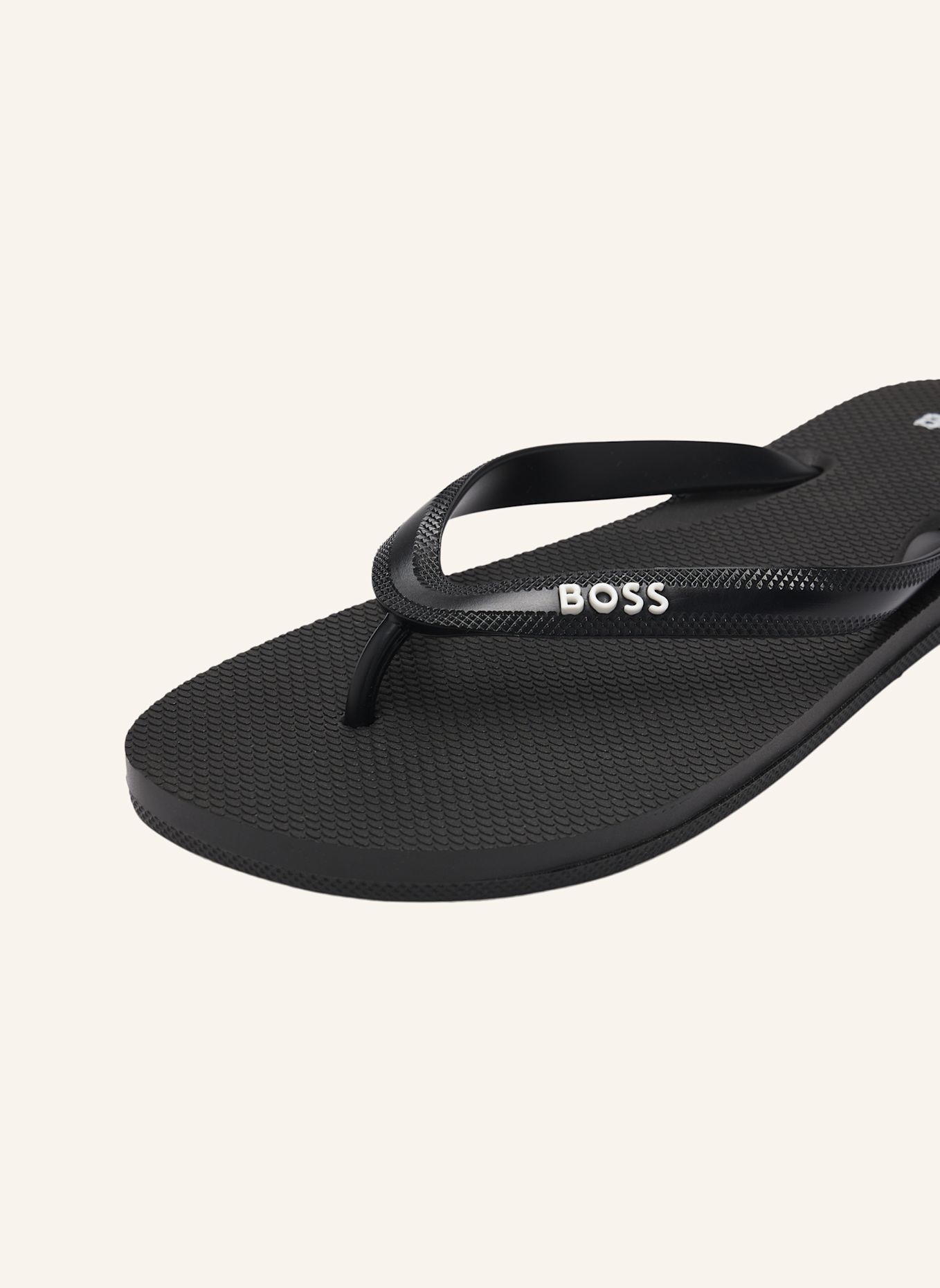BOSS Sandale TRACY_THNG_RBLG_N: SCHWARZ