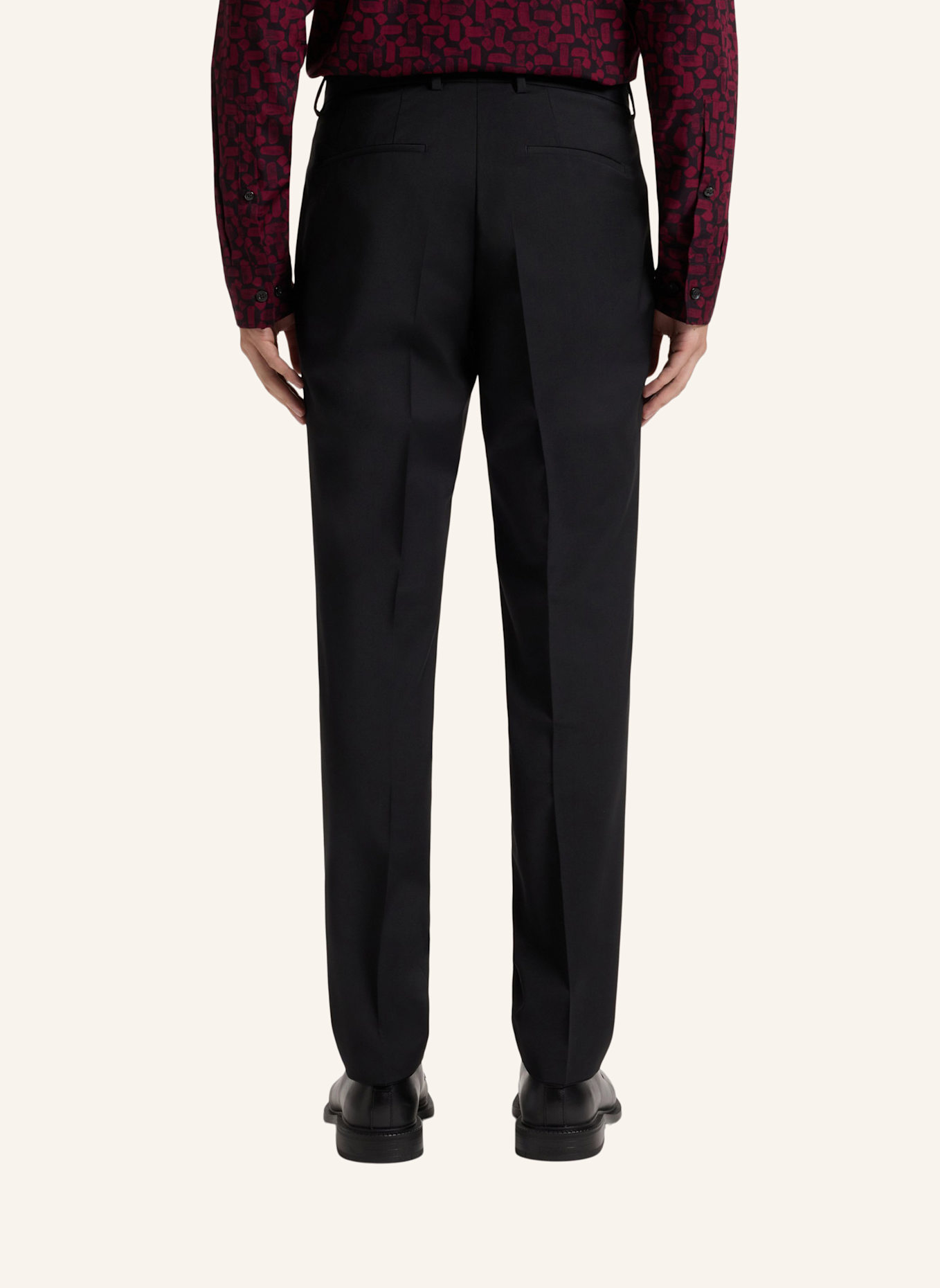 HUGO Business Anzug HENRY/GETLIN231X Slim Fit: SCHWARZ